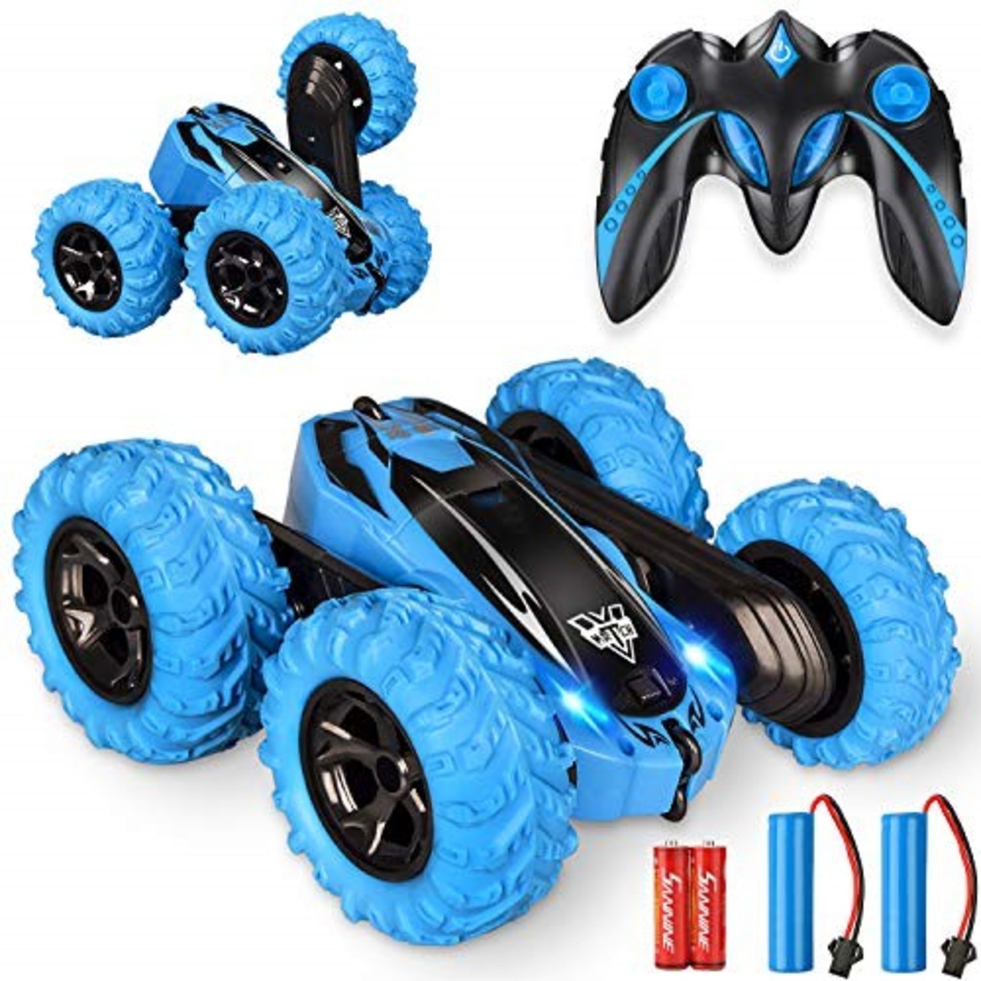 Remote Control car,2.4GHz Electric Race Stunt Car,Double Sided 360Â° Rolling Rotatin