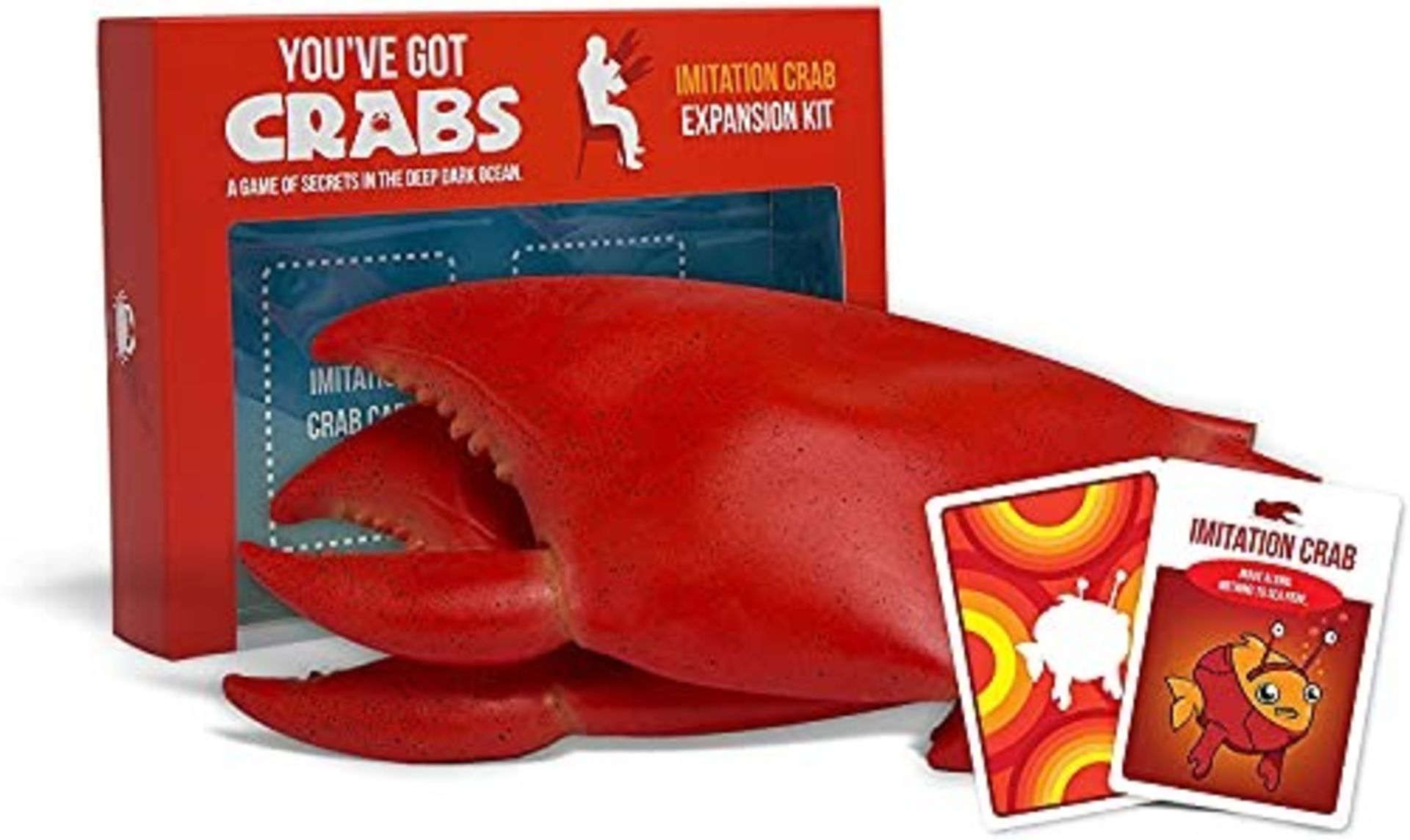 Exploding Kittens: You've Got Crabs: Imitation Crab Expansion Pack - Family Card Game