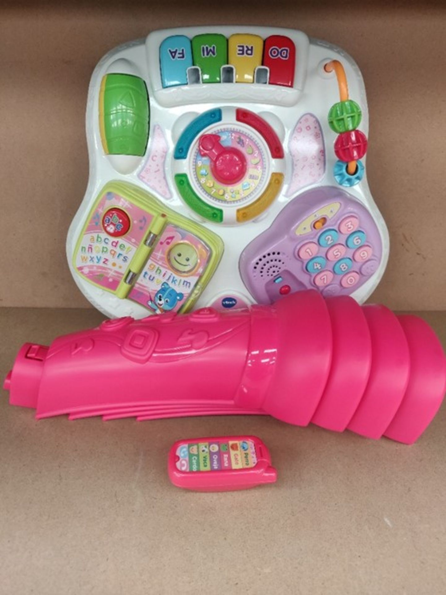 Vtech- 2-in-1 Talking Table, SPB, Pink (80-148087), Assorted Colour/Model - Image 2 of 2