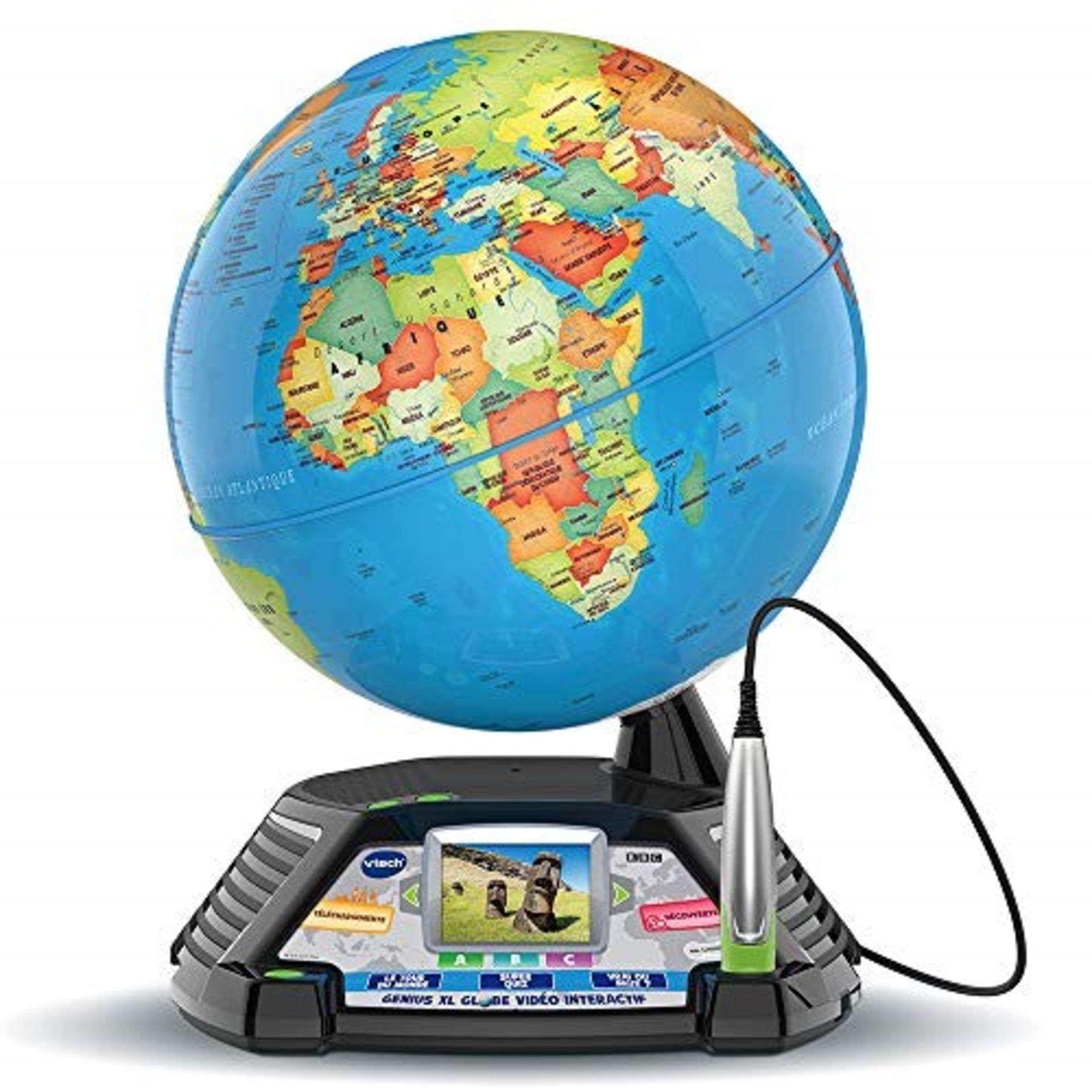 RRP £91.00 VTech Genius XL Interactive Video Globe