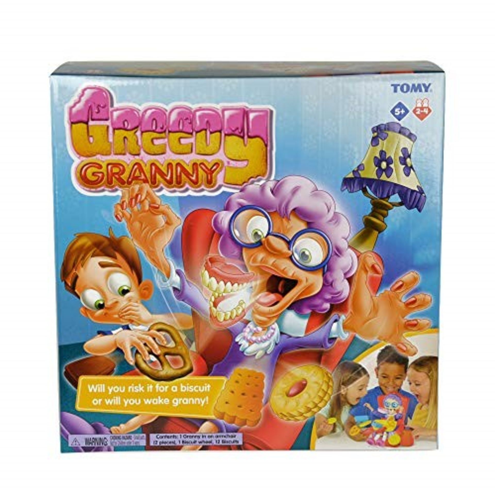 TOMY 13959 Greedy Granny Children's Action Board Game, Family & Preschool Kids Prescho