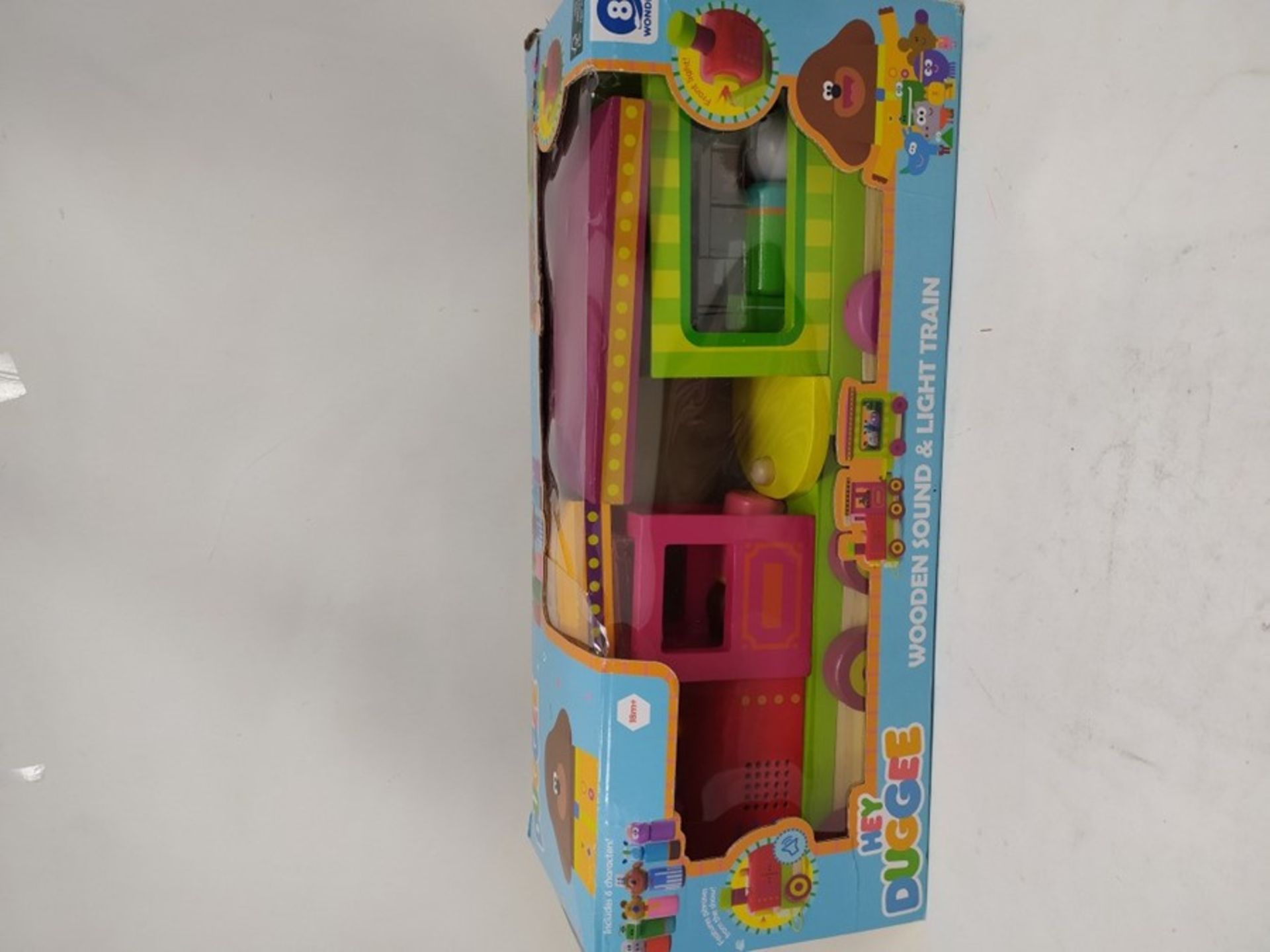 Hey Duggee 9090 Light and Sound Train, Multi Wooden - Image 2 of 2