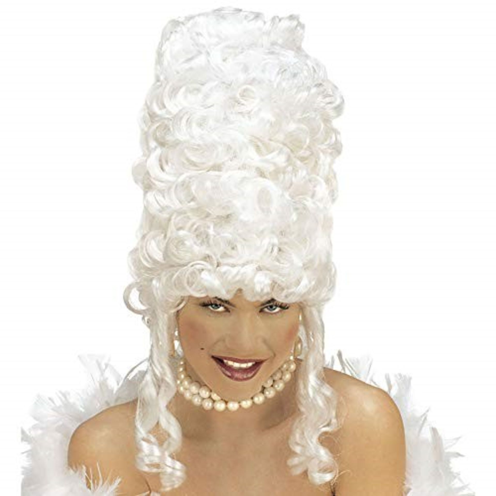 Marie Antoinette White Wig for Fancy Dress Costumes & Outfits Accessory