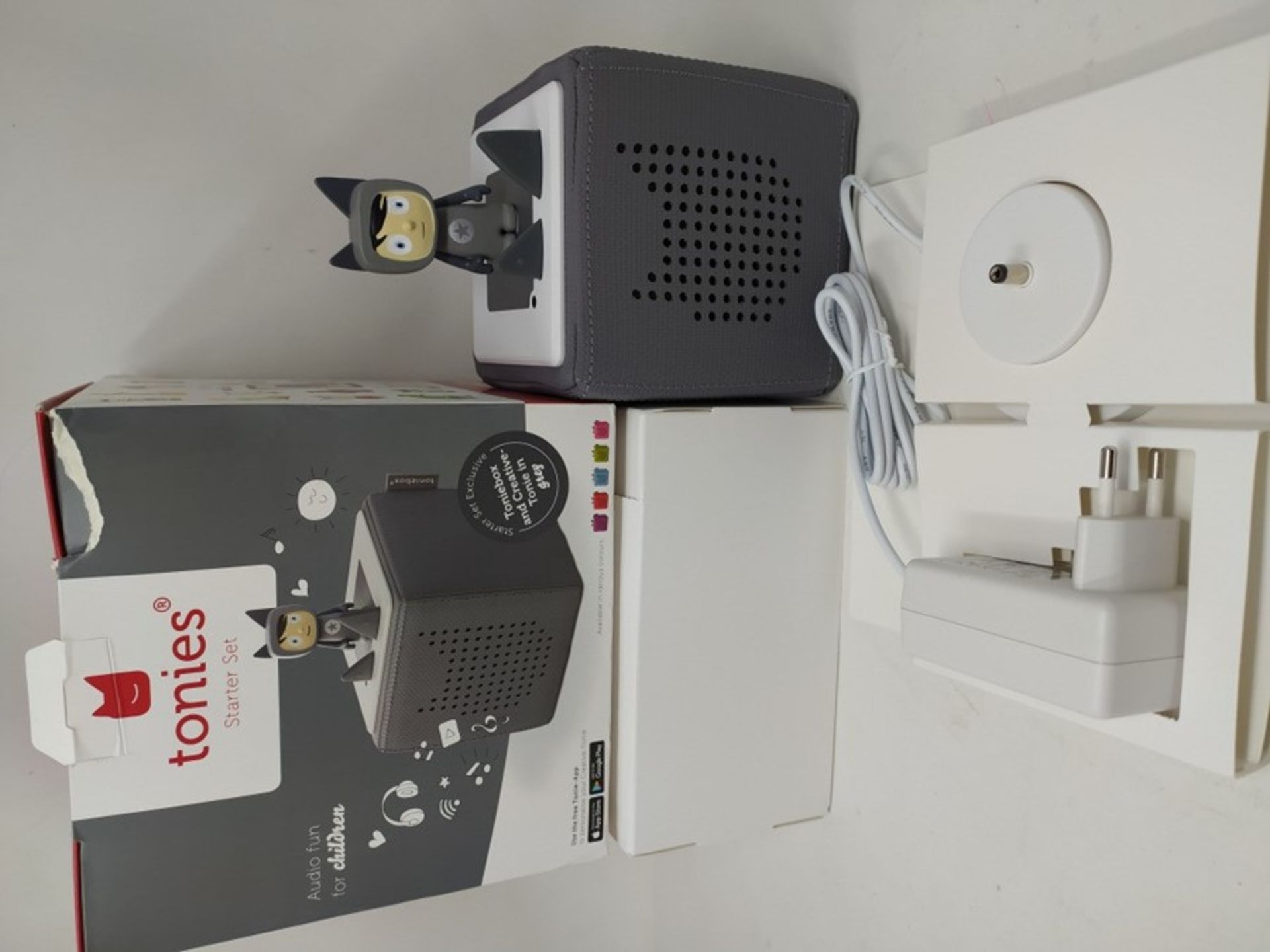 RRP £51.00 tonies Toniebox Starter Set incl 1 Creative Character, Audio and Music Player Speaker - Image 3 of 3
