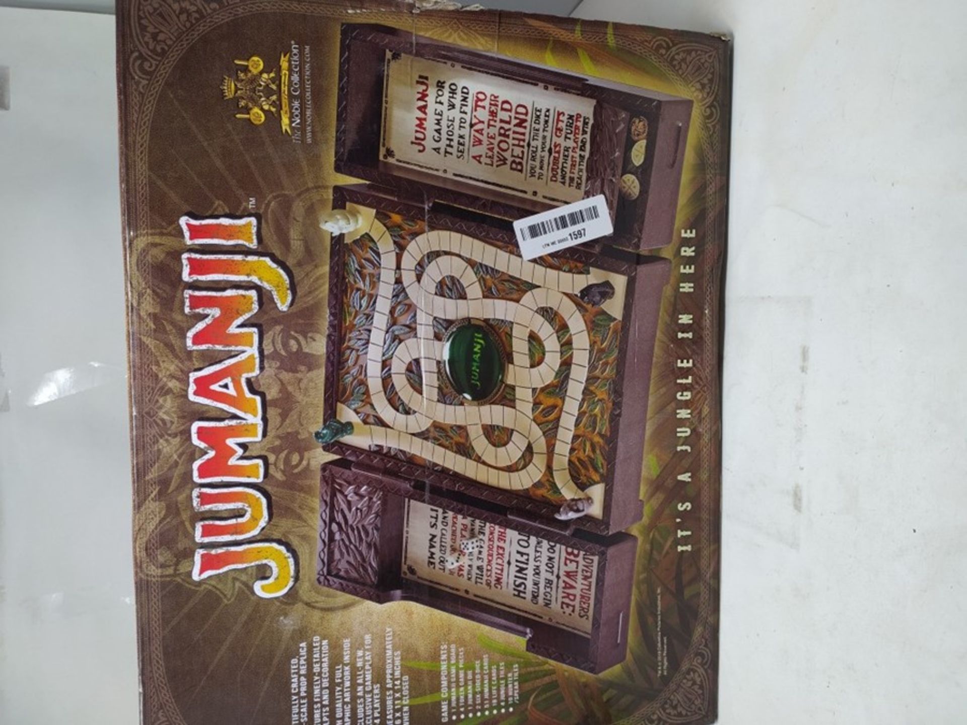 RRP £123.00 The Noble Collection Jumanji Collectors Board Game - Full-Size Scale Replica Of The Ic - Image 2 of 3