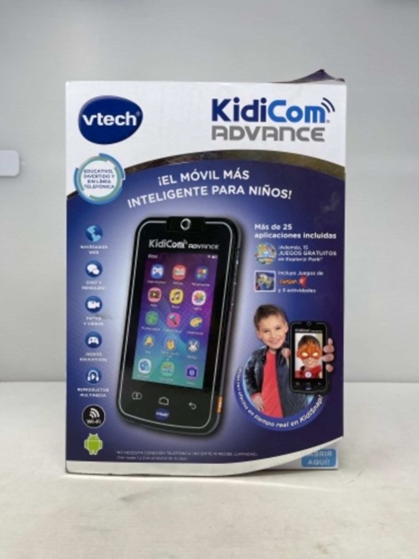 RRP £120.00 VTech - Kidicom Advance Smart Device for Kids, 5" HD Touch Screen, 180° Rotating Lens - Image 2 of 3