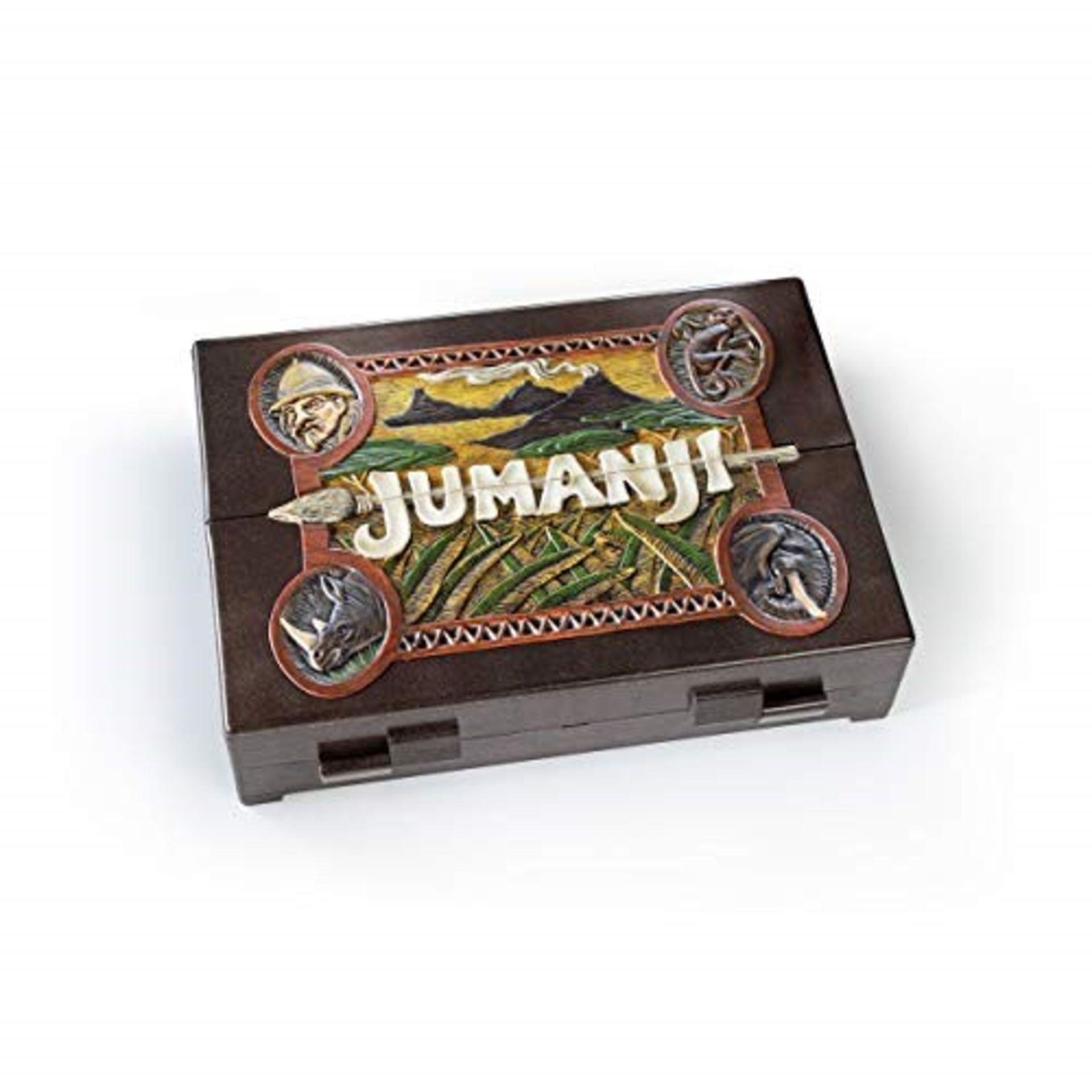 RRP £123.00 The Noble Collection Jumanji Collectors Board Game - Full-Size Scale Replica Of The Ic