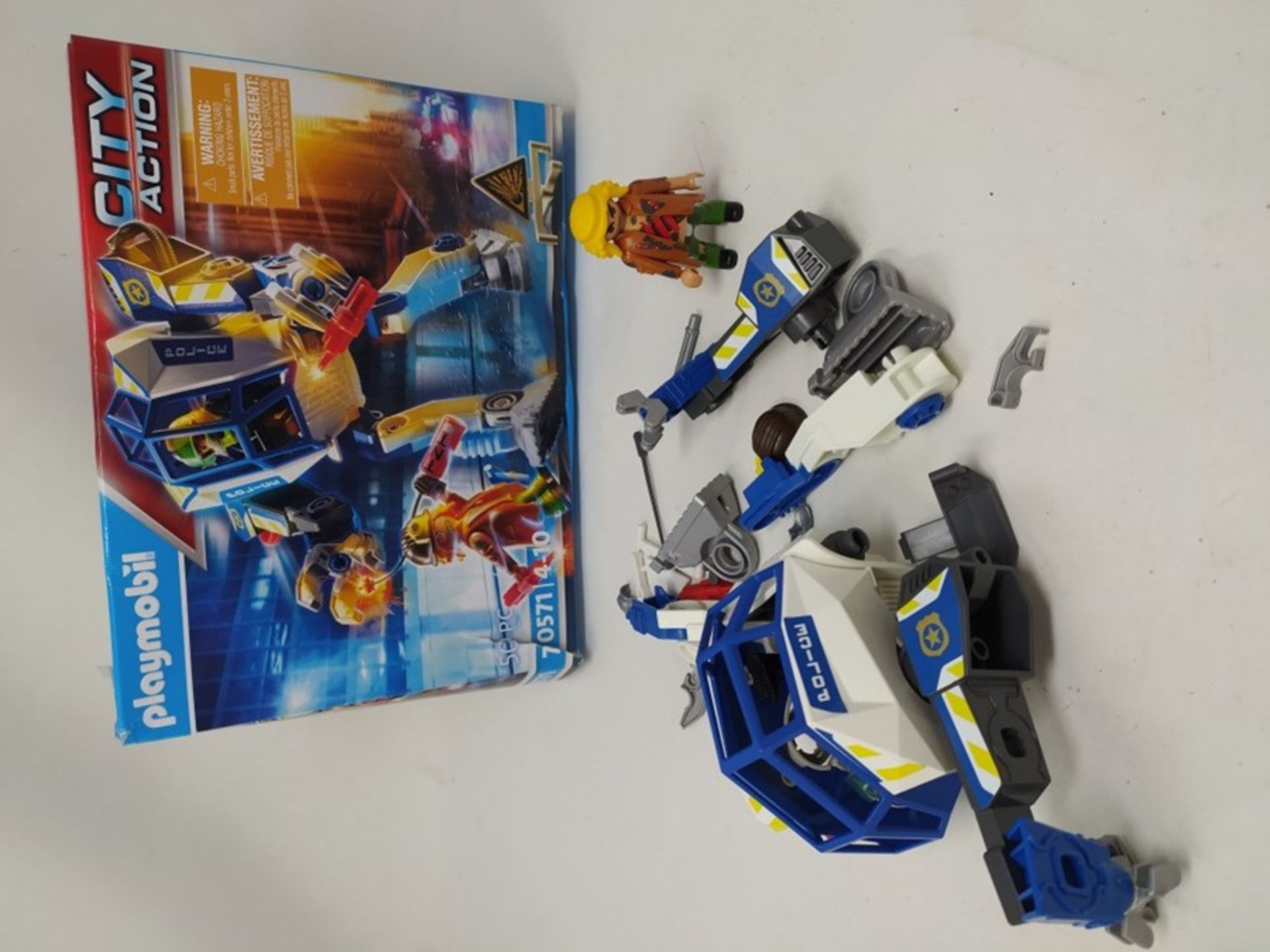 Playmobil 70571 City Action Police Special Operations Police Robot, for Children Ages - Image 3 of 3
