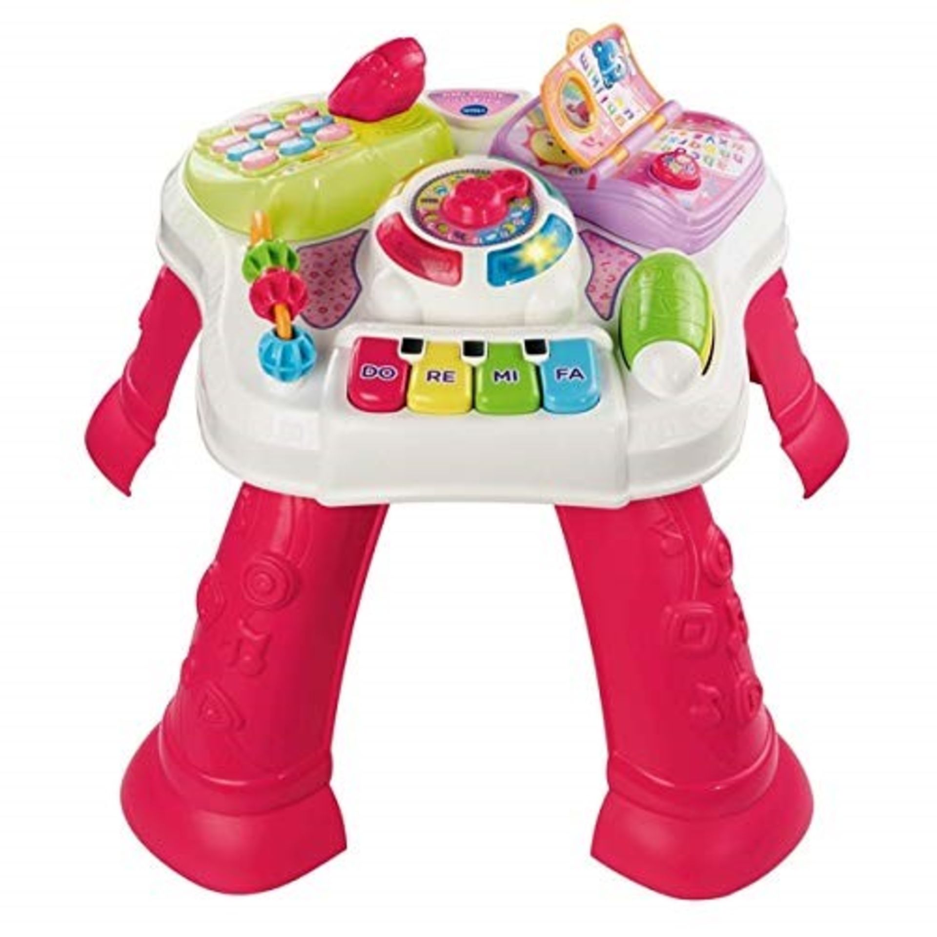 Vtech- 2-in-1 Talking Table, SPB, Pink (80-148087), Assorted Colour/Model
