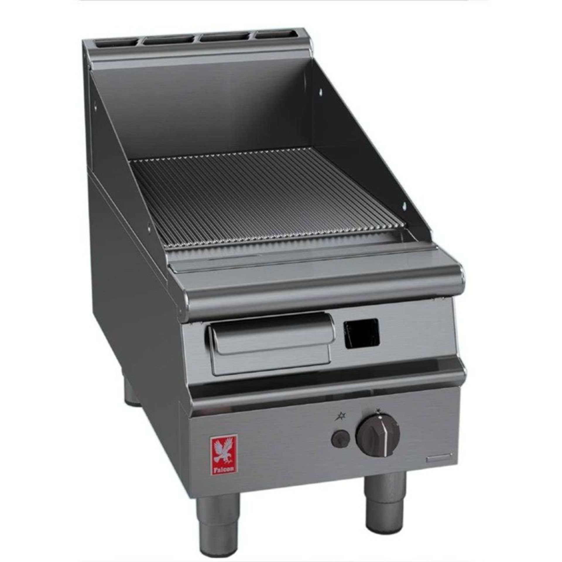 RRP £1747.00 Falcon Dominator Plus 400mm Wide Ribbed Gas Griddle G3441R