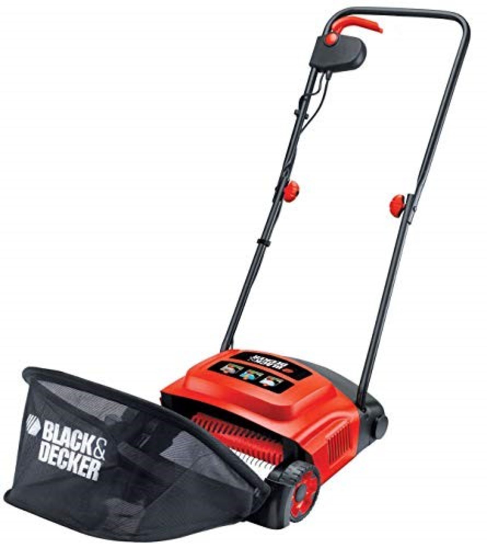 RRP £89.00 BLACK & DECKER 600W 30cm Lawn Raker