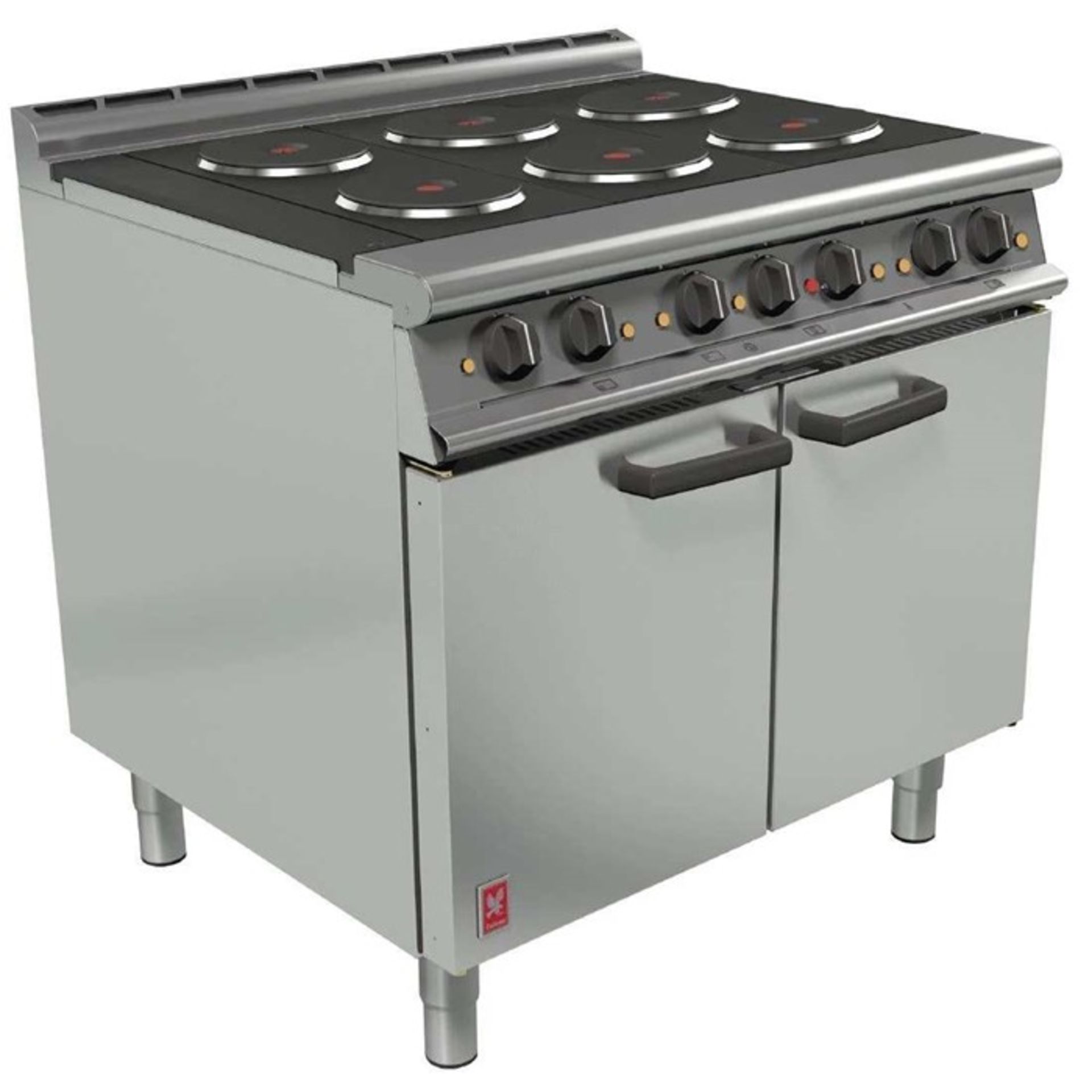 RRP £4563.00 Falcon Dominator Plus 6 Hotplate Oven Range E3101