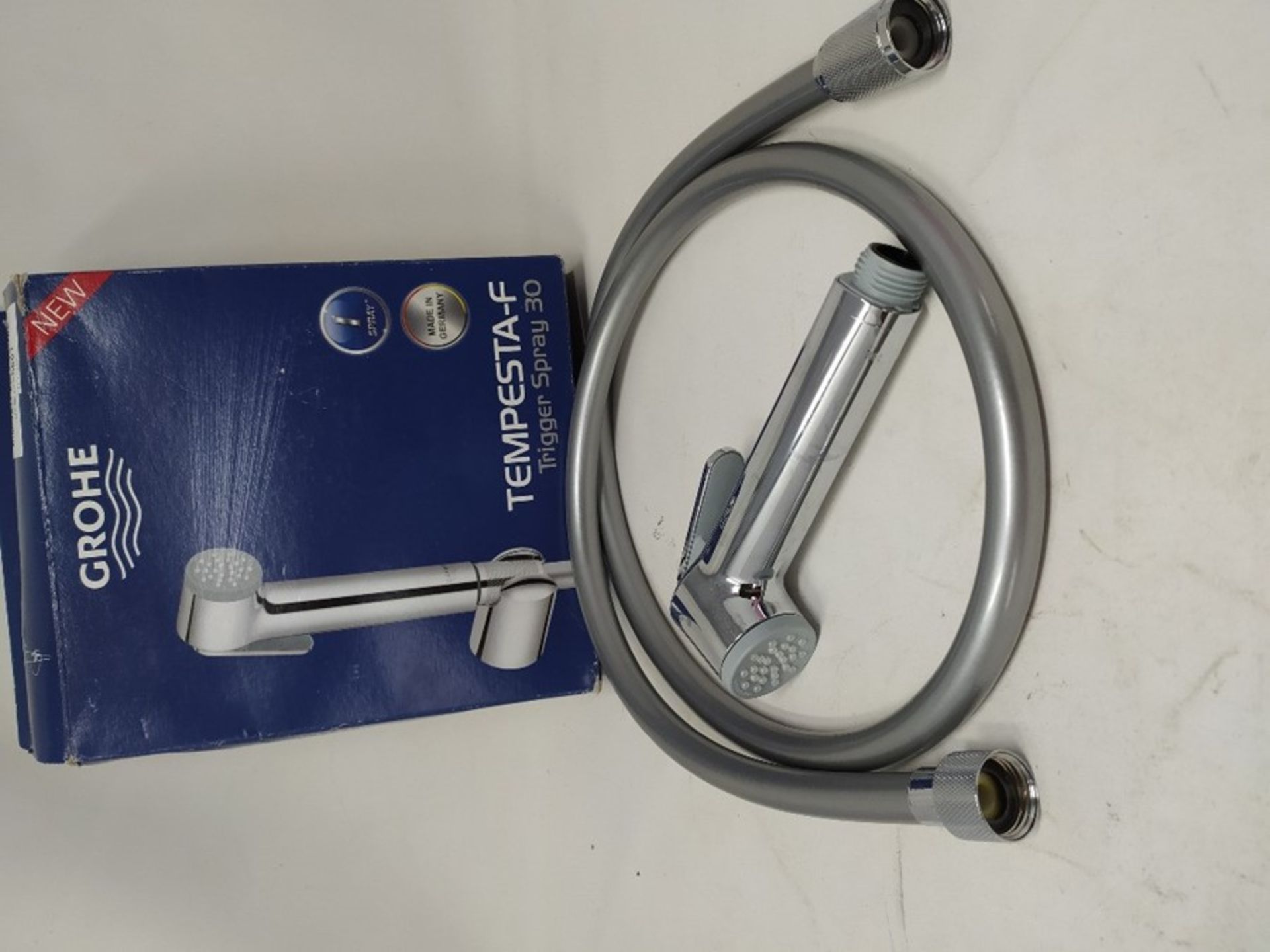 Grohe Tempesta-F Trigger Spray 30 27513001 1-Jet Shower Set with Wall Mount - Image 2 of 2