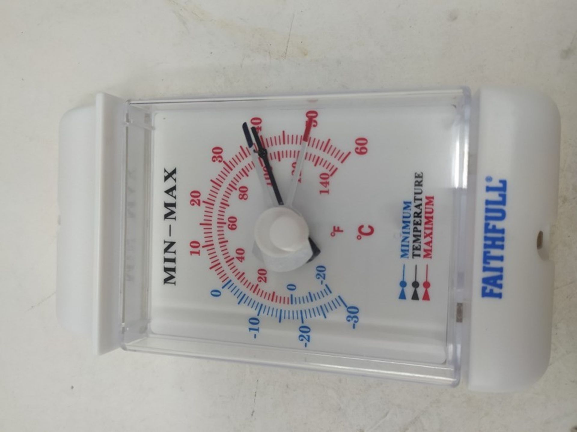 Faithfull THMMDIAL Thermometer Dial Max - Min - Image 2 of 2
