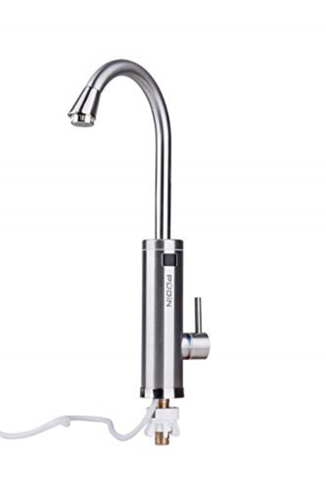 RRP £59.00 Pudin,220V Electric Instant Heater Tap,Supply Hot and Cold Water,Stainless Hot Water K