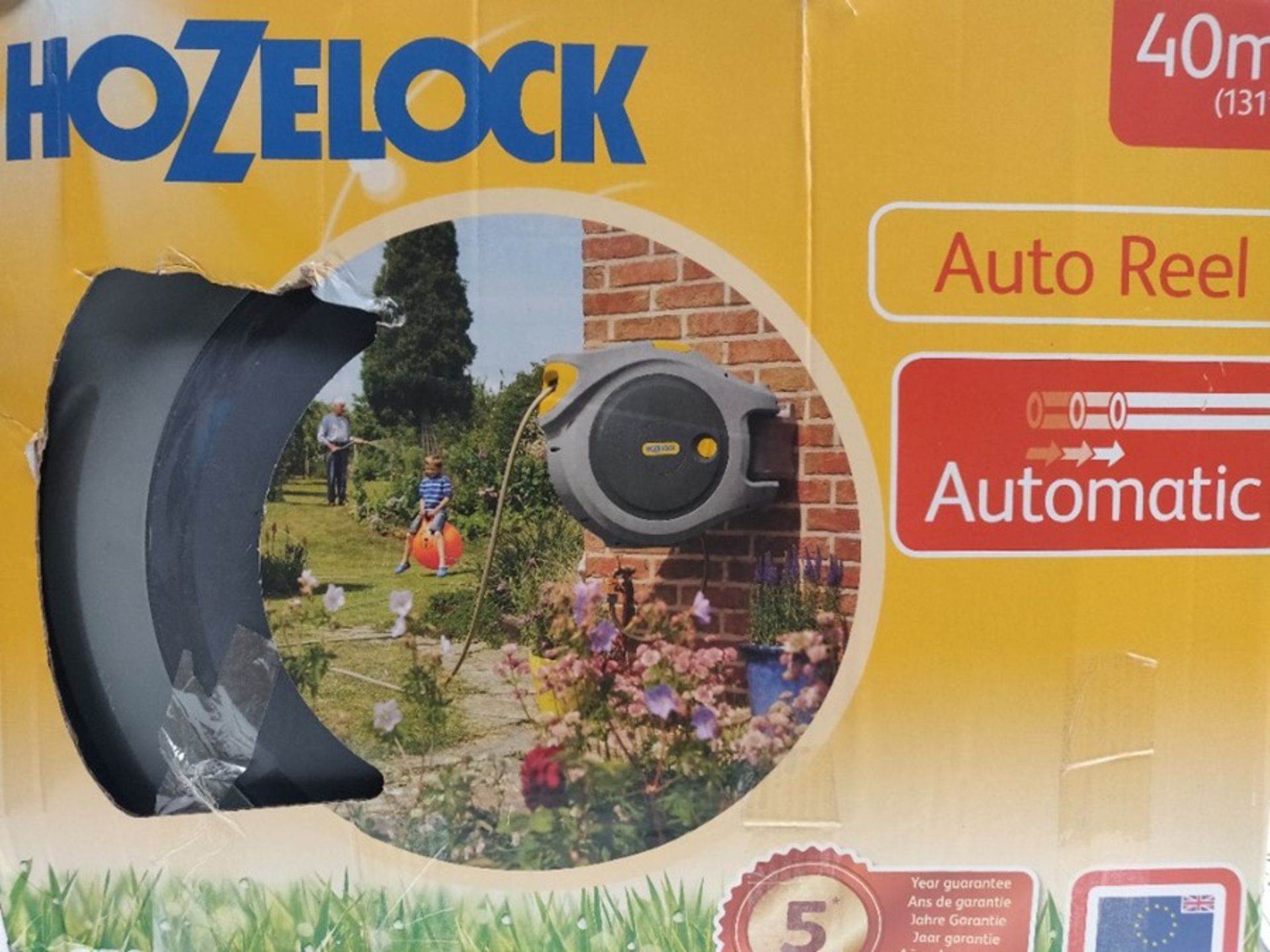 RRP £108.00 Hozelock 2595 0000 Auto Reel with 40m Hose - Image 3 of 3