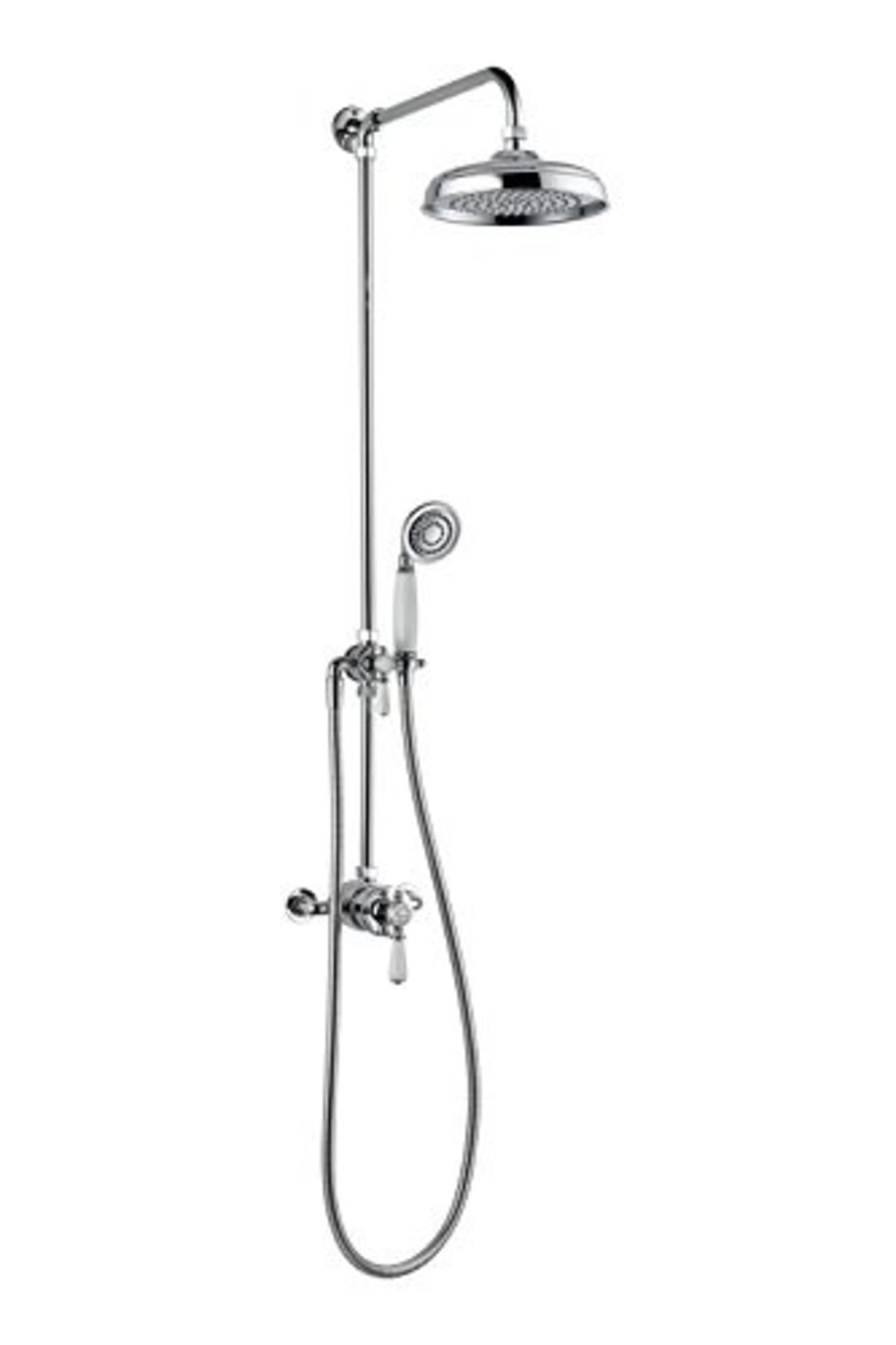 RRP £322.00 Mira Showers 1.1735.002 Realm Exposed Rigid with Diverter (ERD) Mixer Shower, Chrome