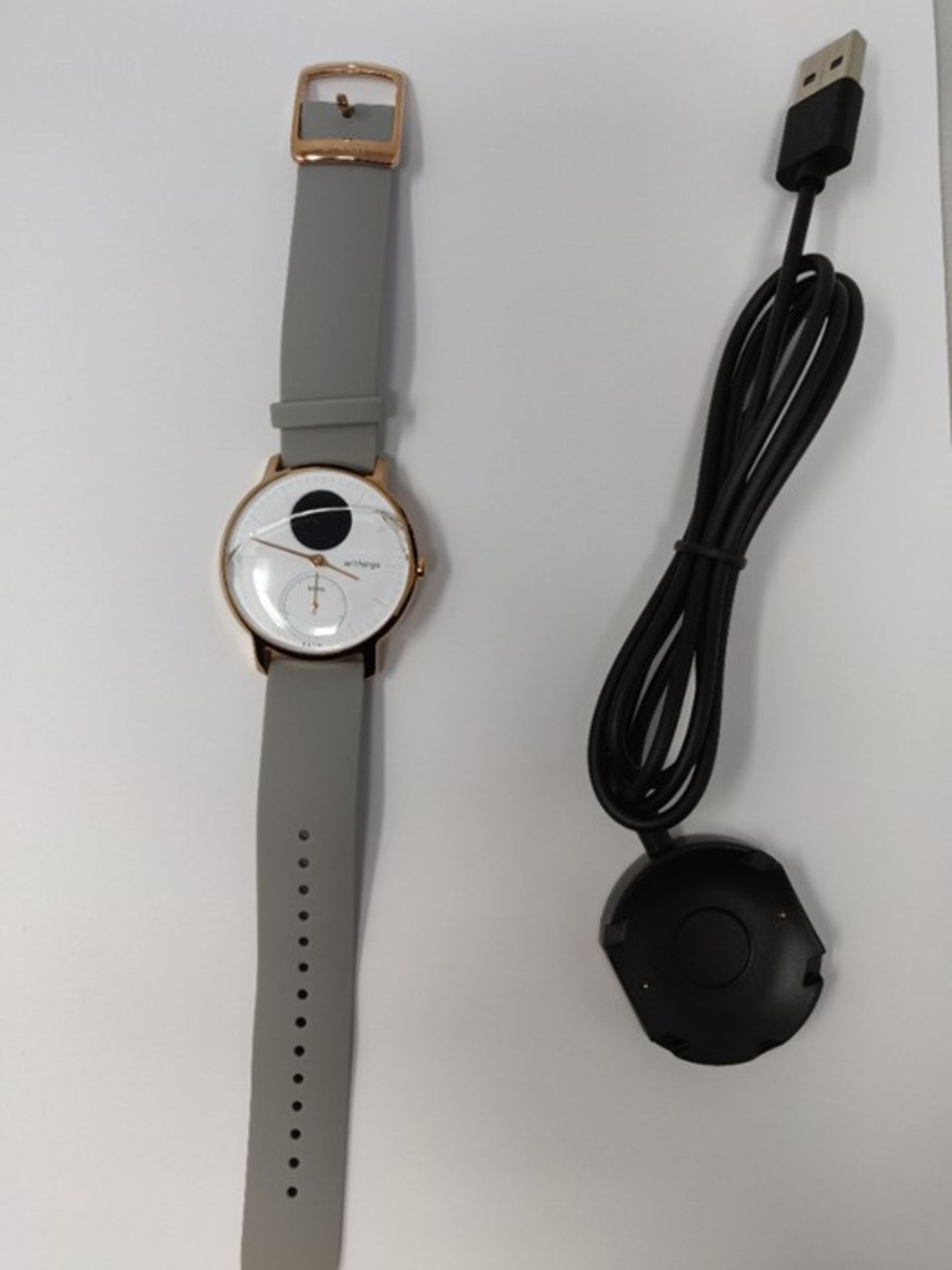 RRP £176.00 Withings Steel HR - Hybrid Smartwatch - Activity Tracker with Connected GPS, Heart Rat - Image 3 of 3