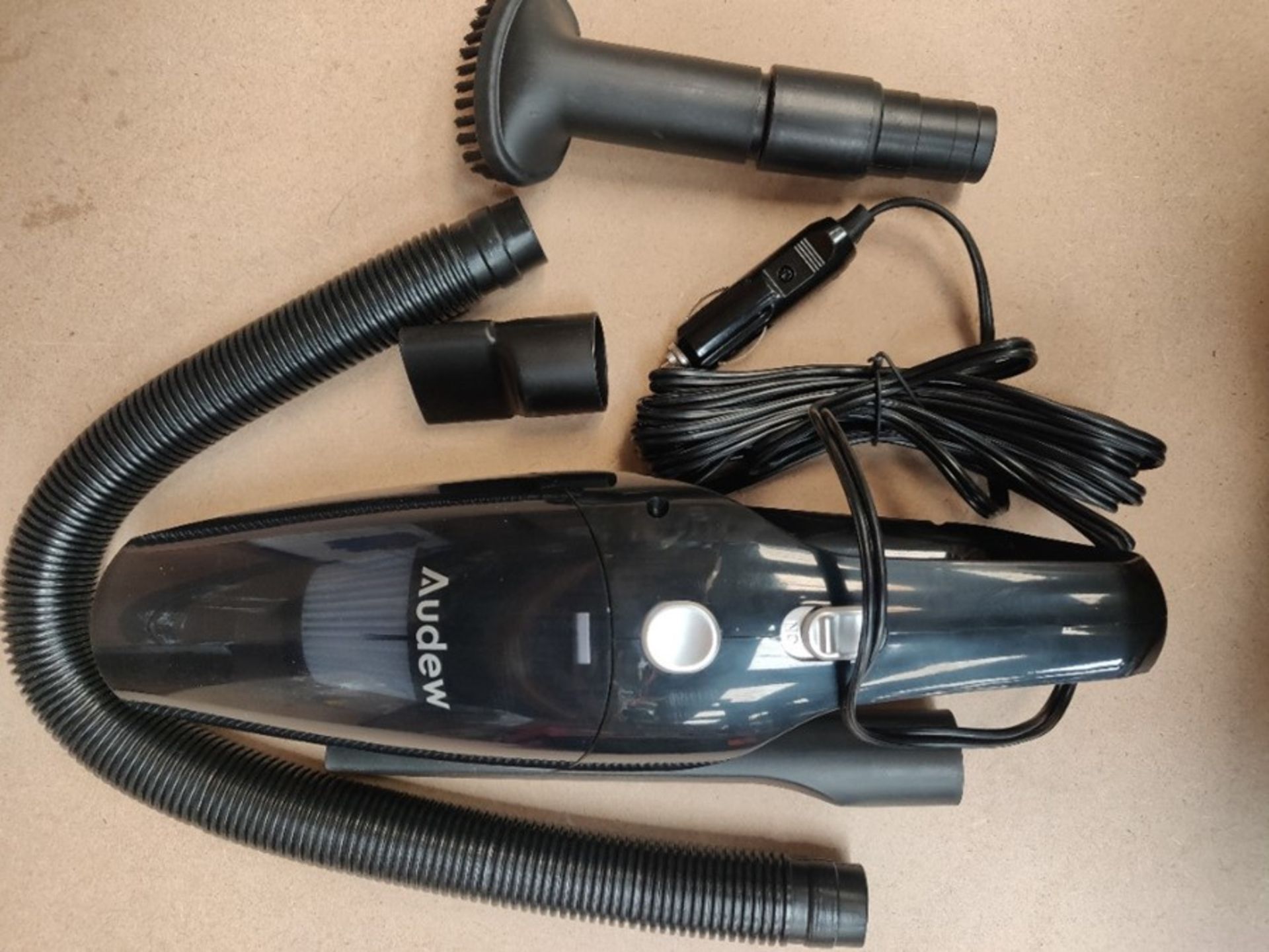 Audew Upgraded Car Vacuum Cleaner 8000Pa Powerful Suction Car Hoover DC 12V Portable H - Image 3 of 3