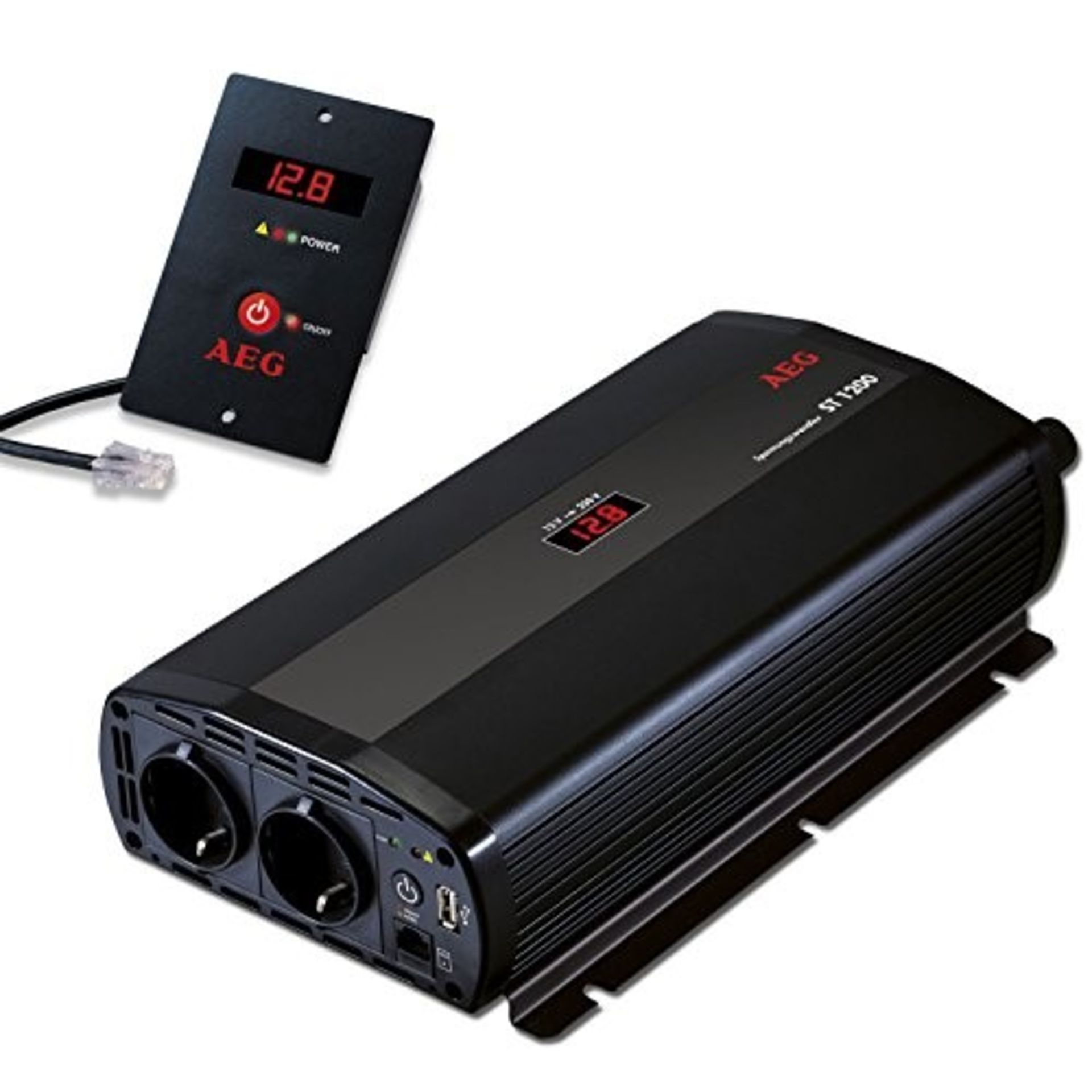 RRP £121.00 AEG 9712 Sine Voltage Converter