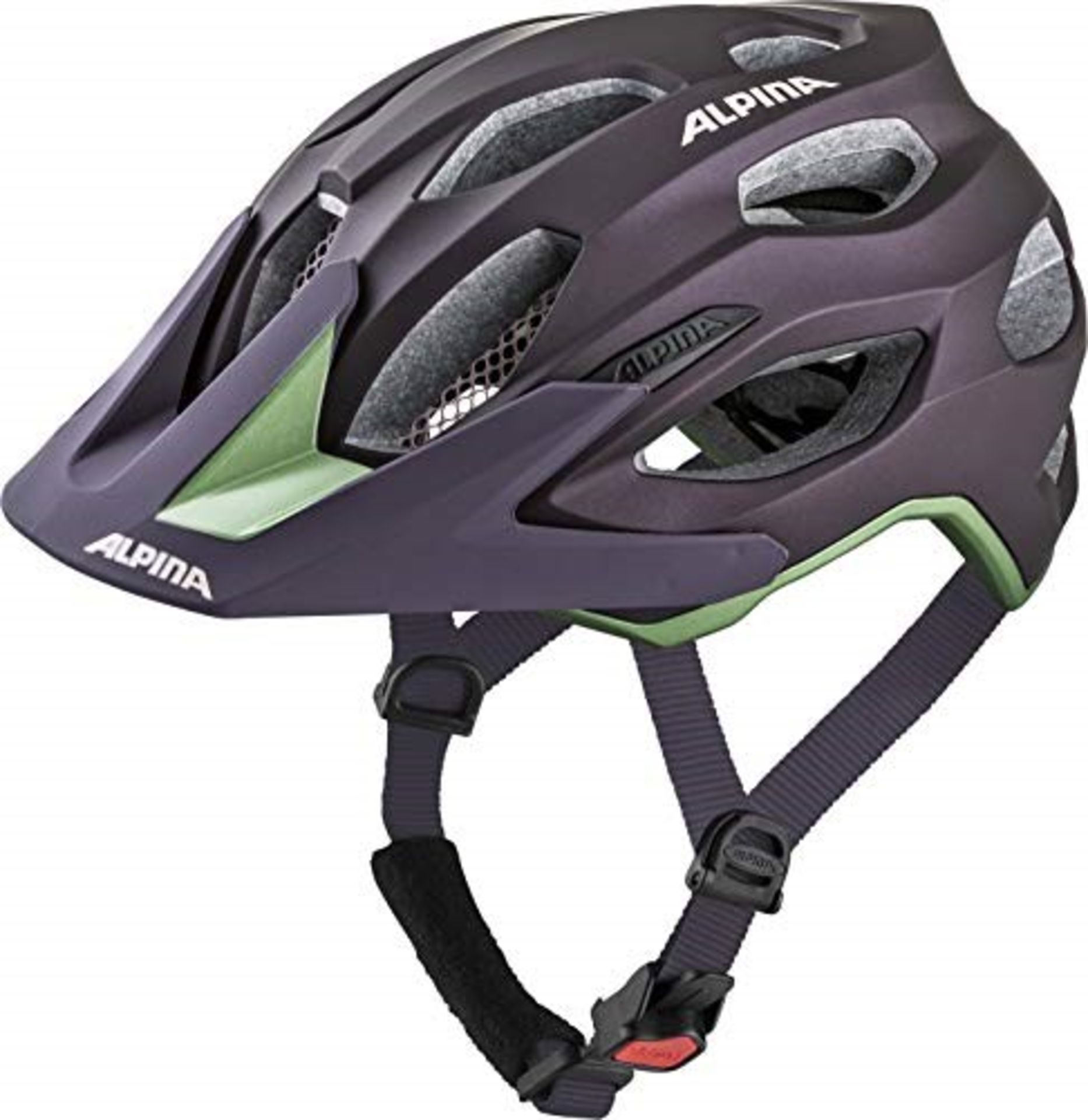 RRP £72.00 Alpina Women's CARAPAX 2.0 Cycling Helmet, Nightshade, 52-57