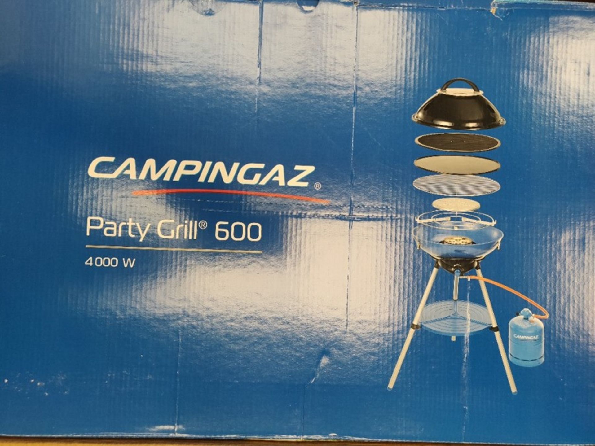 RRP £177.00 Campingaz Party Grill 600 Camping Stove, All in One portable Camping BBQ - Image 2 of 3