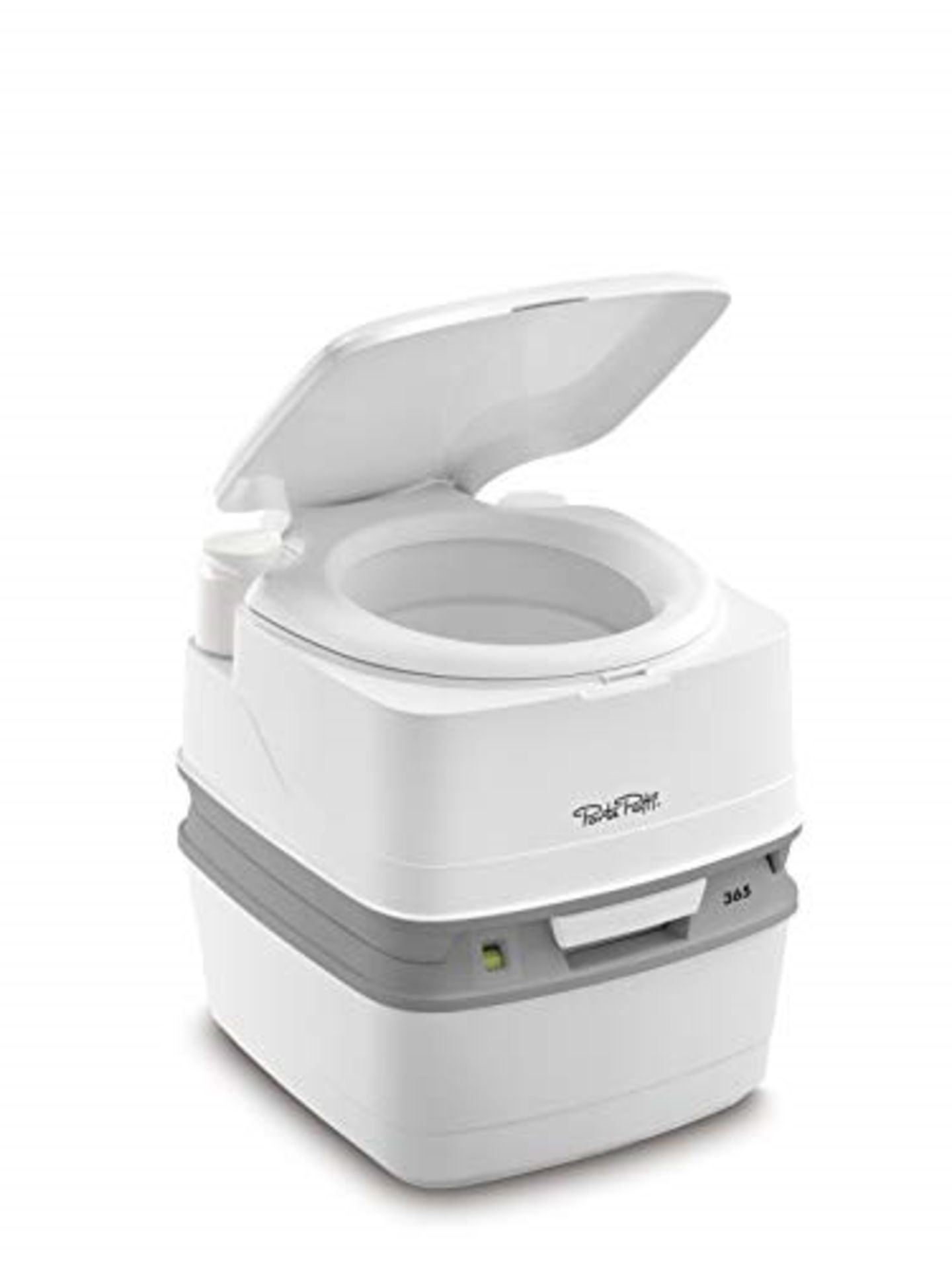 RRP £90.00 Thetford 92820 Porta Potti 365 Toilette Portatili Qube, Bianco, 414 x 383 x 427 mm