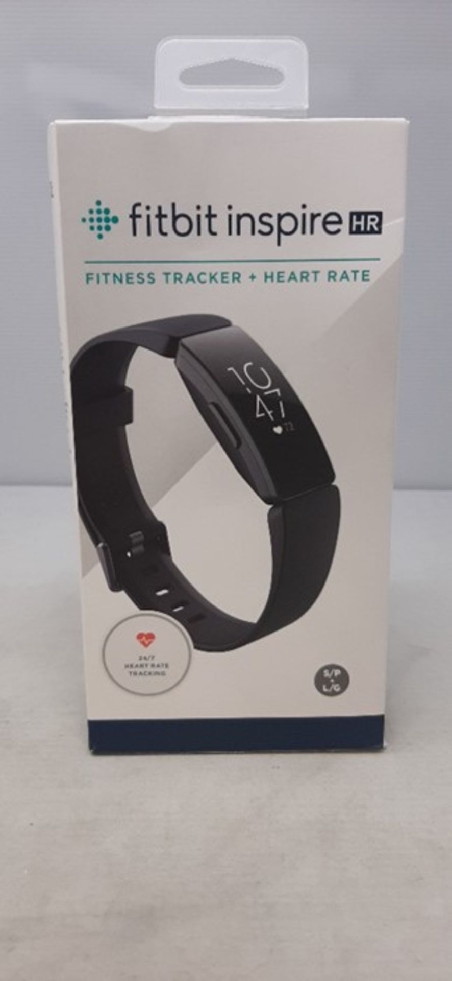 RRP £77.00 Fitbit Inspire HR Health & Fitness Tracker with Auto-Exercise Recognition, 5 Day Batte - Image 2 of 3