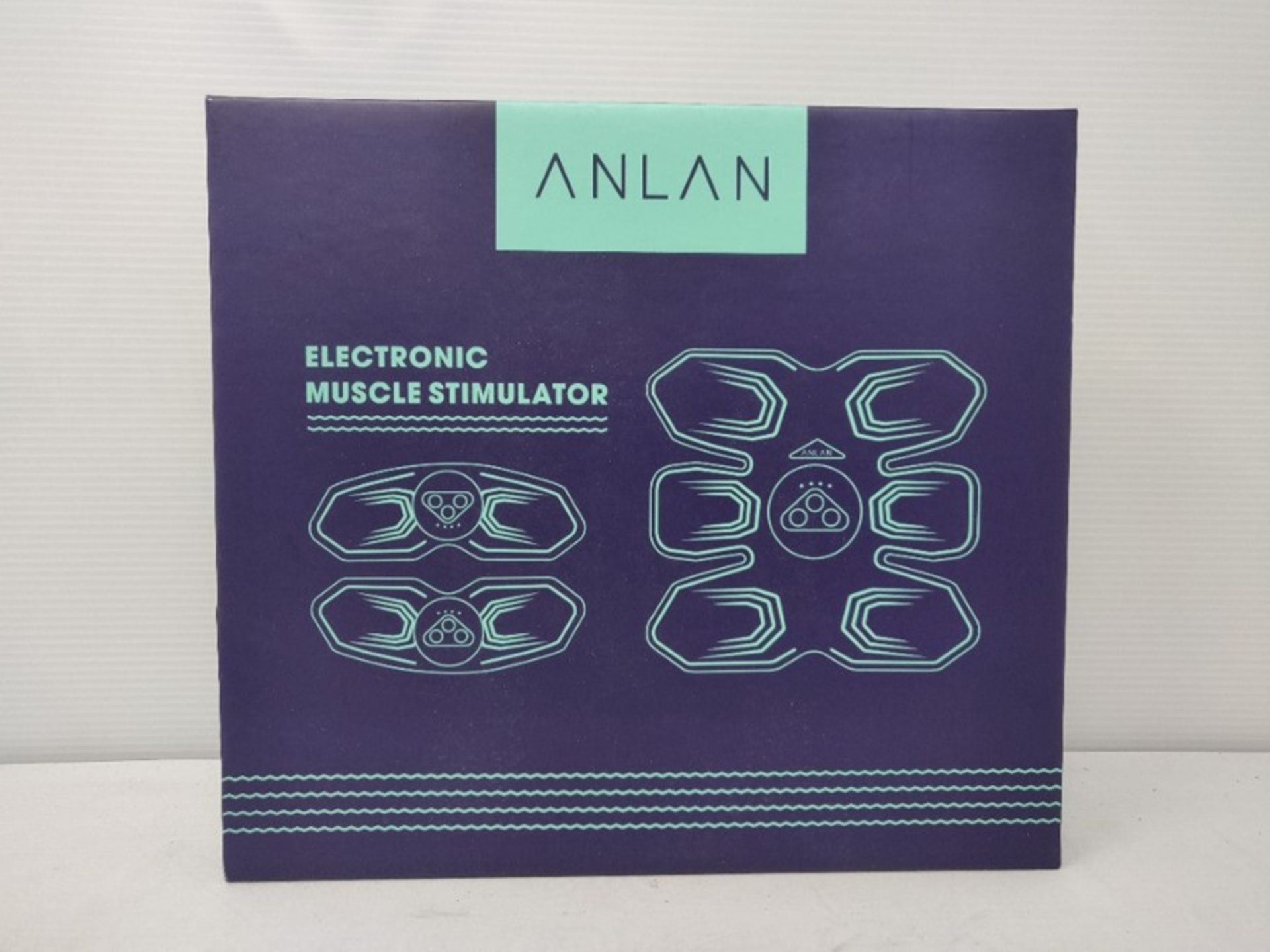 ANLAN EMS Muscle Stimulator, Abs Trainer Abdominal Muscle Toner Electronic Toning Belt - Image 2 of 3