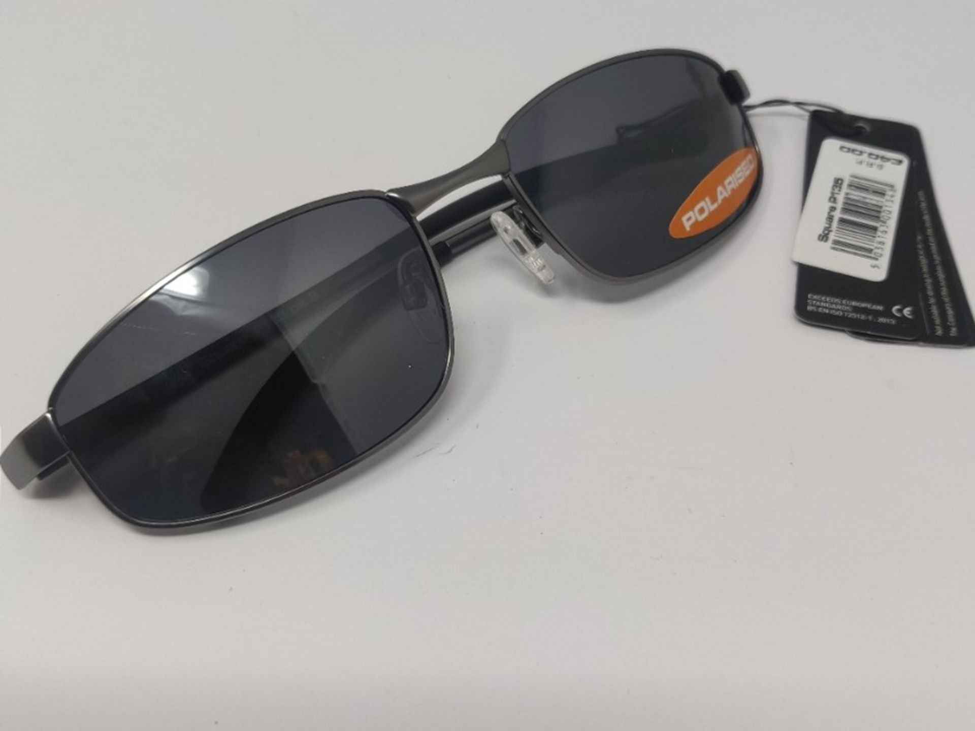 Bloc Eyewear Eyewear Square Sports Sunglasses - GUN - Image 2 of 2