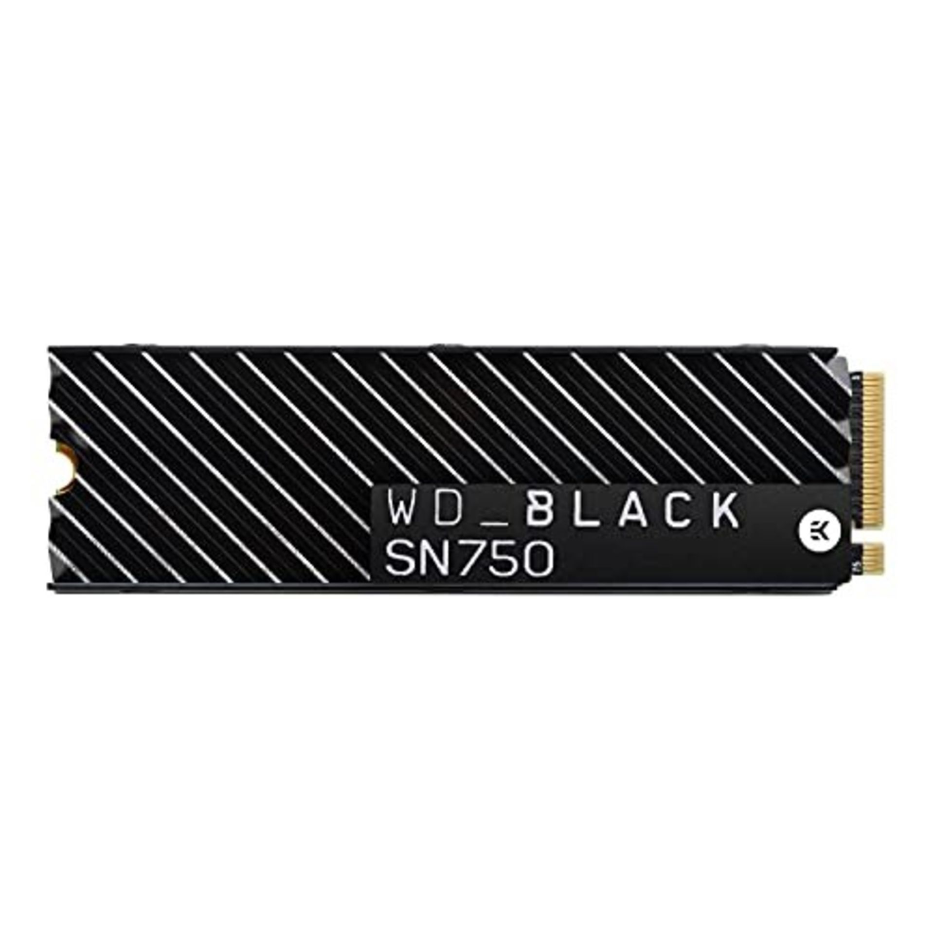 RRP £379.00 WD_BLACK SN750 2TB High-Performance NVMe Internal Gaming SSD, with Heatsink