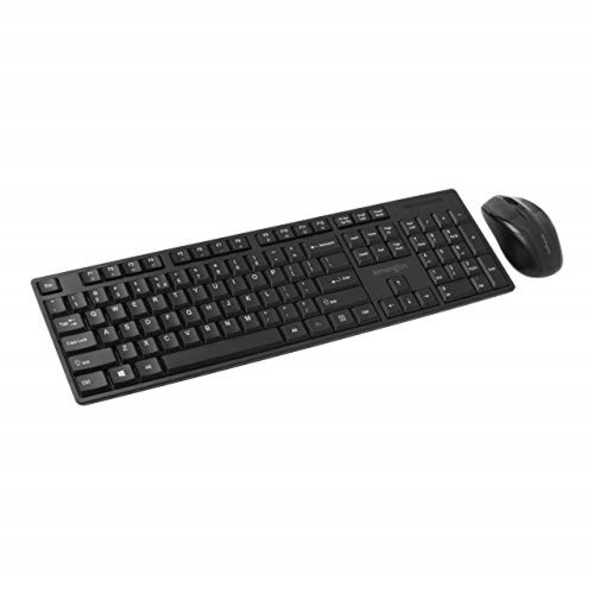 Kensington Pro Fit Low-Profile Wireless Keyboard and Mouse Set Desktop, Multimedia Key