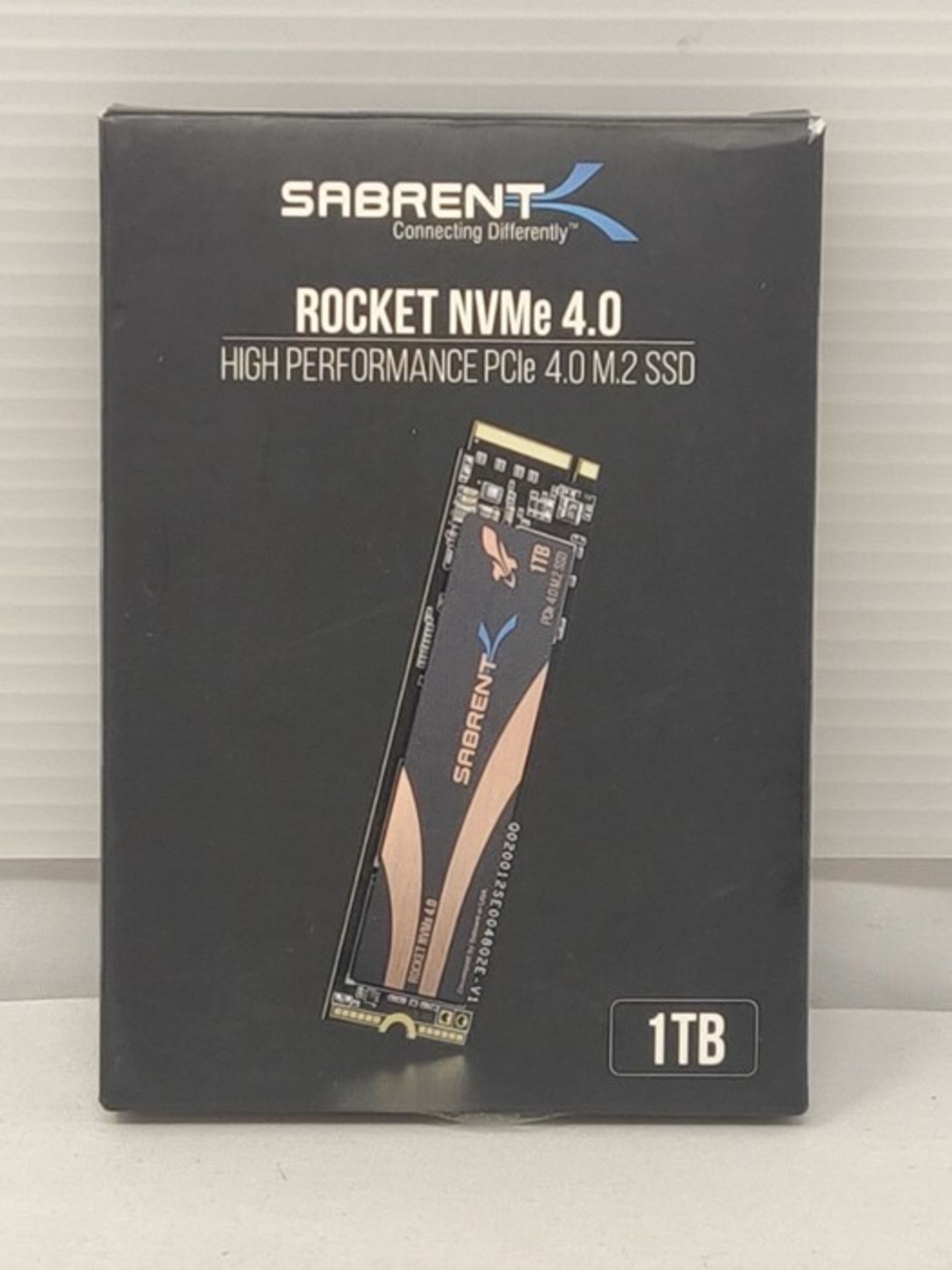 RRP £128.00 Sabrent 1TB Rocket Nvme PCIe 4.0 M.2 2280 Internal SSD Maximum Performance Solid Stat - Image 2 of 3