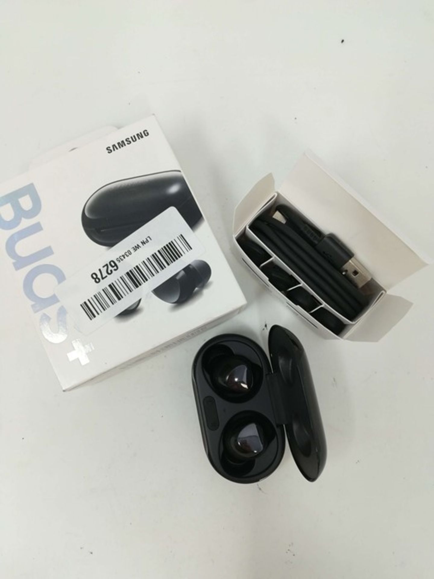 RRP £98.00 Samsung Galaxy Buds+ - Black (UK Version) - Image 2 of 2