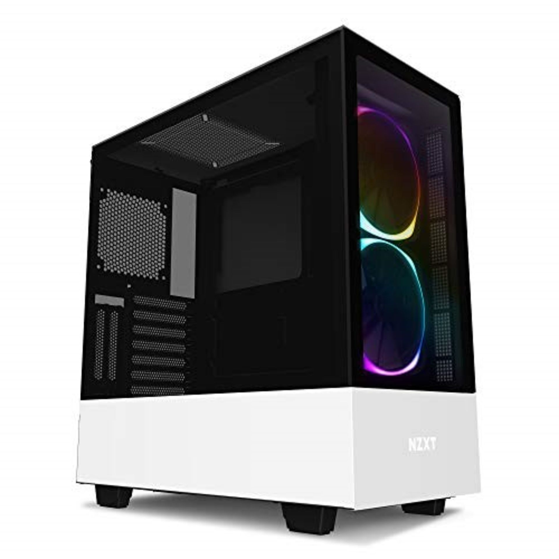 RRP £136.00 NZXT H510 Elite - Premium Mid-Tower ATX Case PC Gaming Case - Dual-Tempered Glass Pane