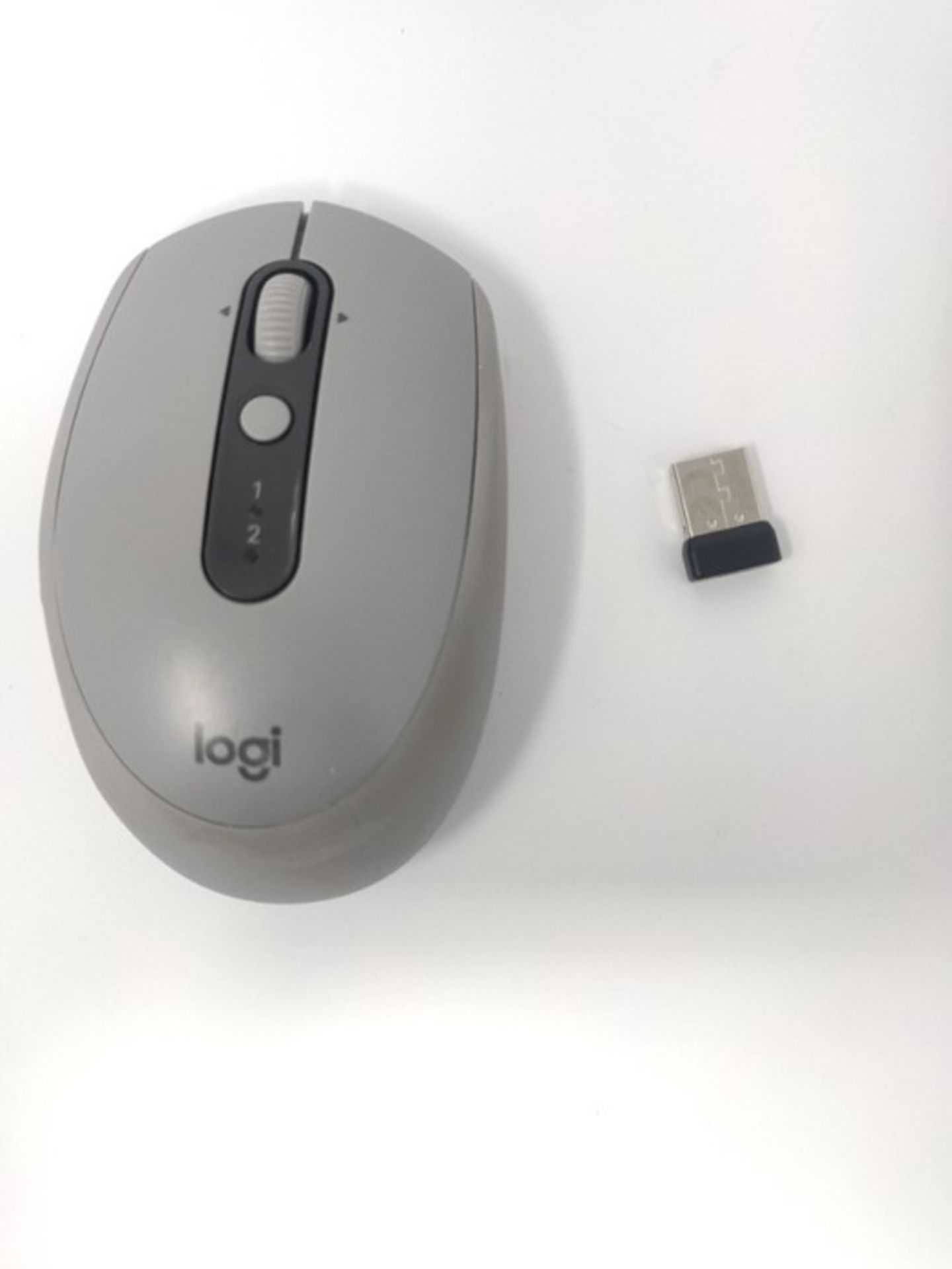 Logitech M590 Silent Wireless Mouse, Multi-Device, Bluetooth Or 2.4GHz Wireless Mouse - Image 2 of 2