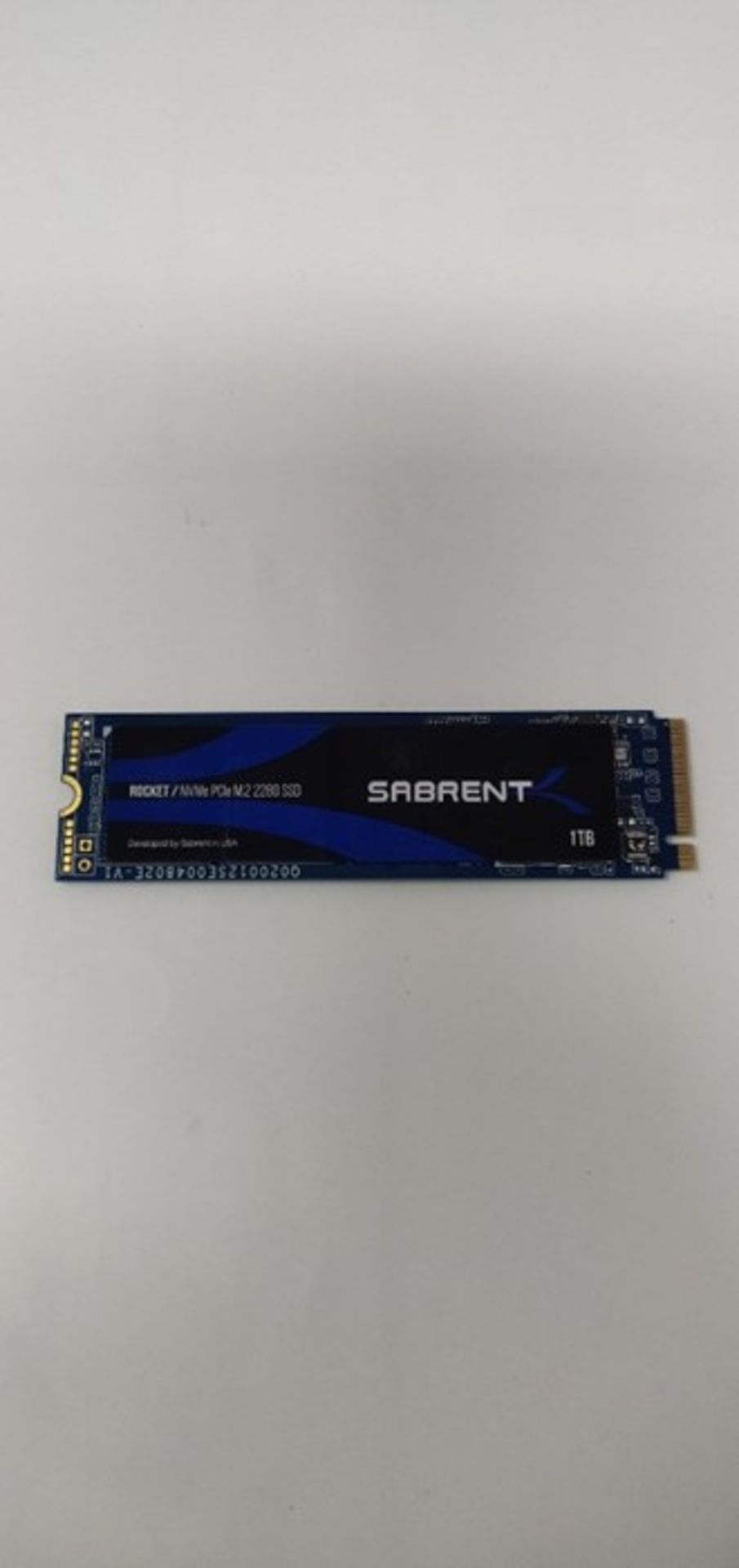 RRP £133.00 Sabrent M.2 NVME SSD TLC/QLC (1TB, TLC) - Image 2 of 3