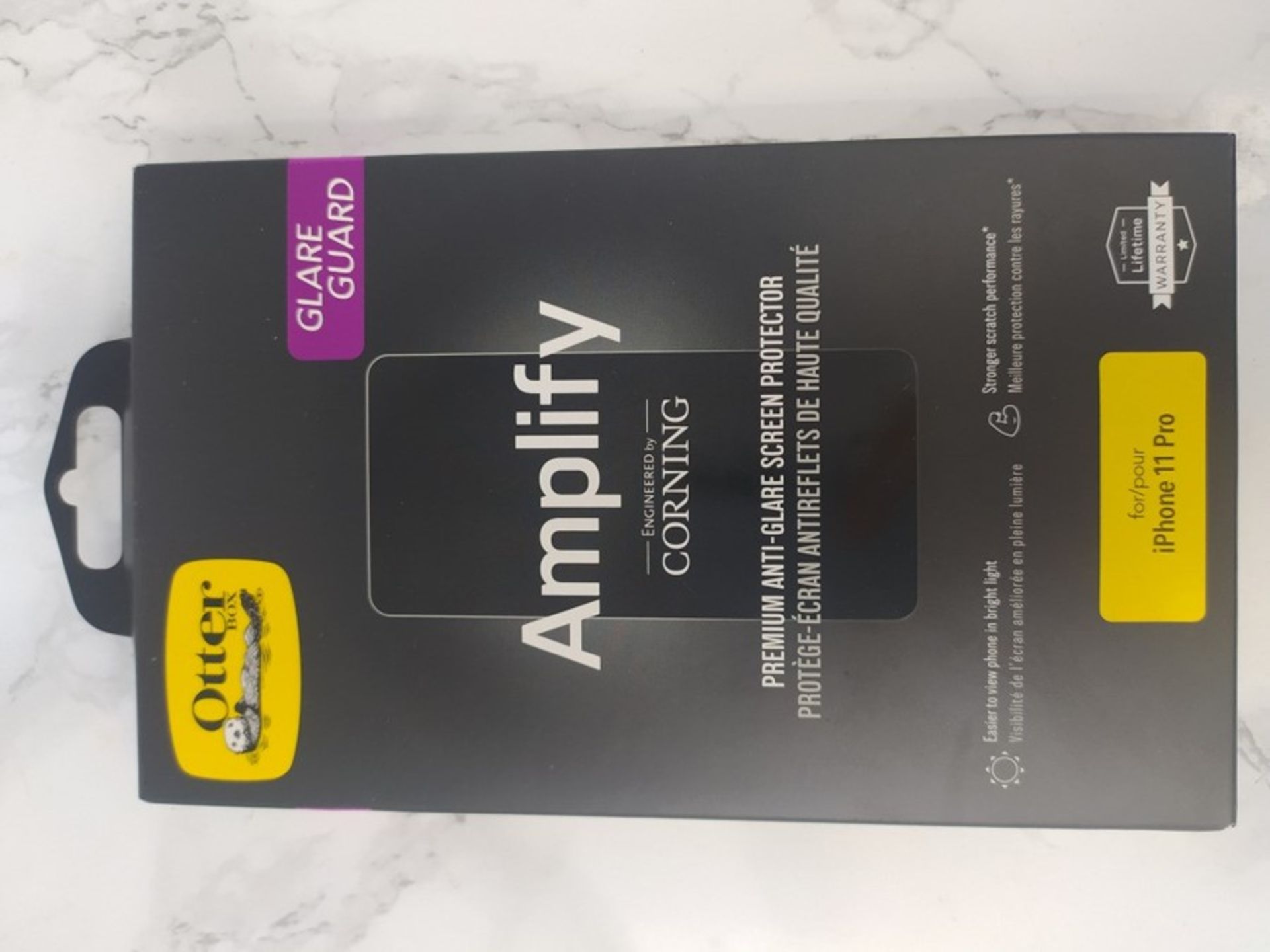 OtterBox Performance Plus Glass Glare Guard Screen Protector for Apple iPhone 11 Pro - Image 2 of 3