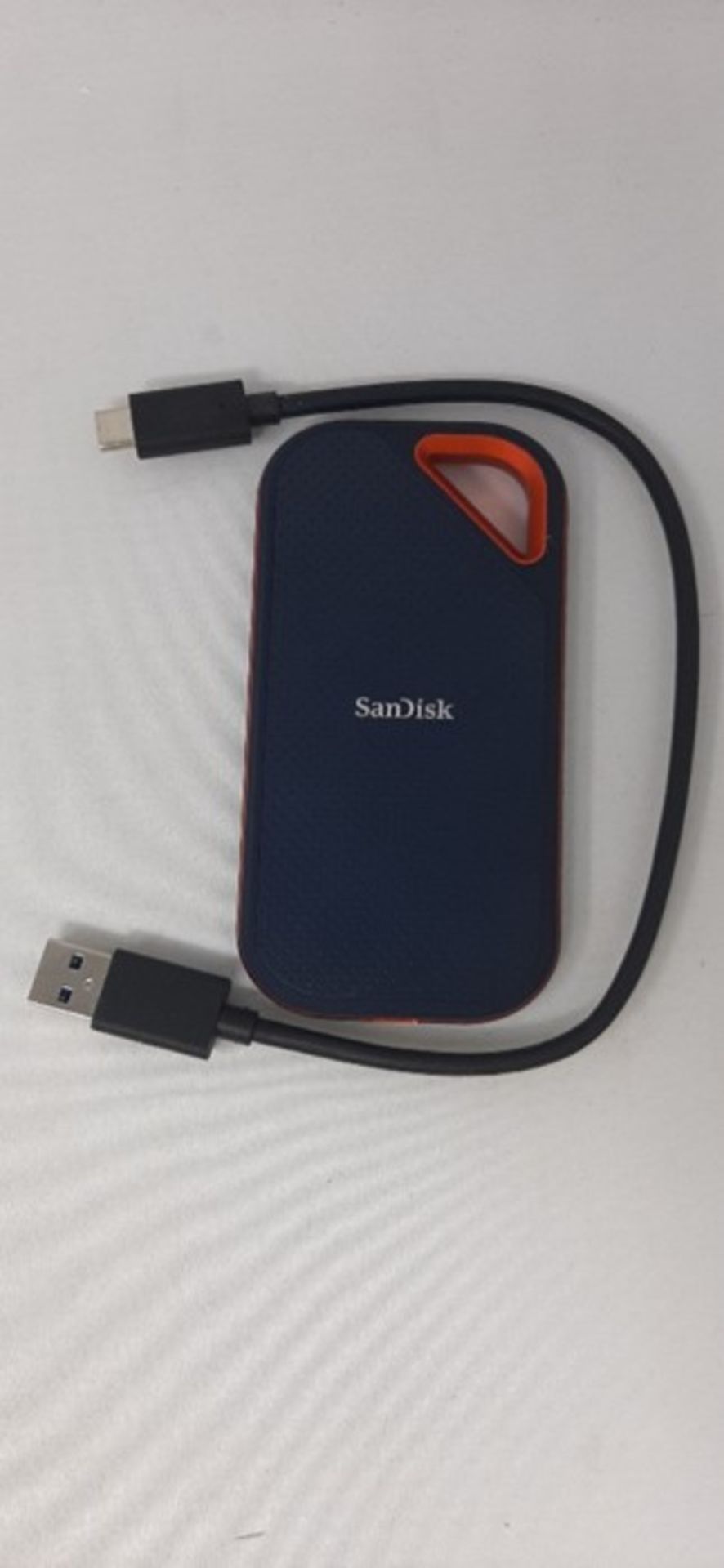 RRP £223.00 SanDisk Extreme Pro 1TB Portable NVMe SSD, USB-C, up to 2000MB/s, Ruggedised and Water - Image 2 of 2