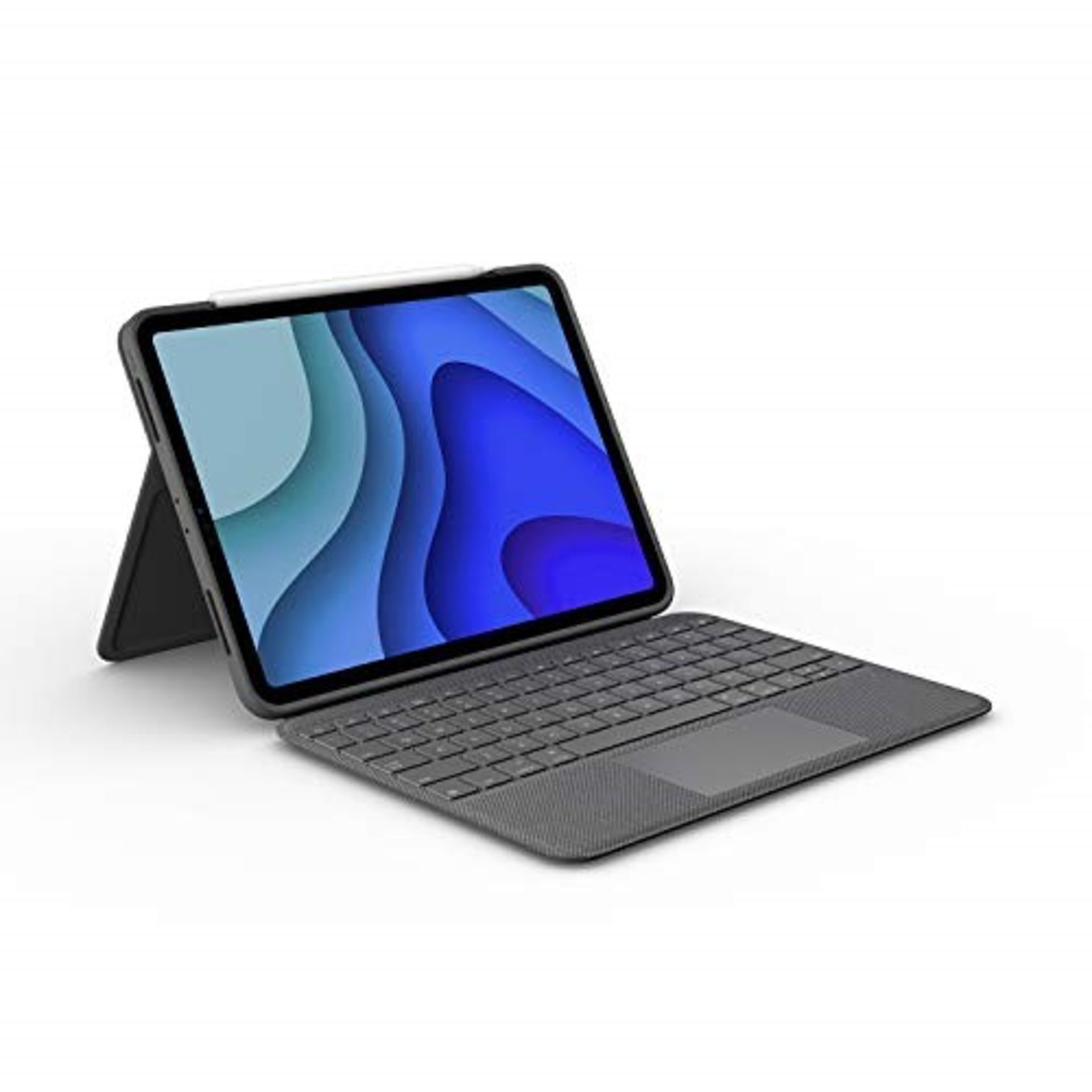 RRP £129.00 Logitech Folio Touch iPad Keyboard Case with Trackpad and Smart Connector for iPad Pro