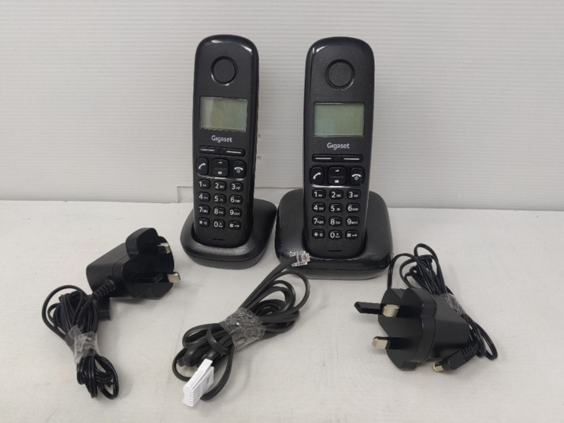 Gigaset A170 DUO - Basic Cordless Home Phone with Big Display and Energy-Saving ECO DE - Image 3 of 3