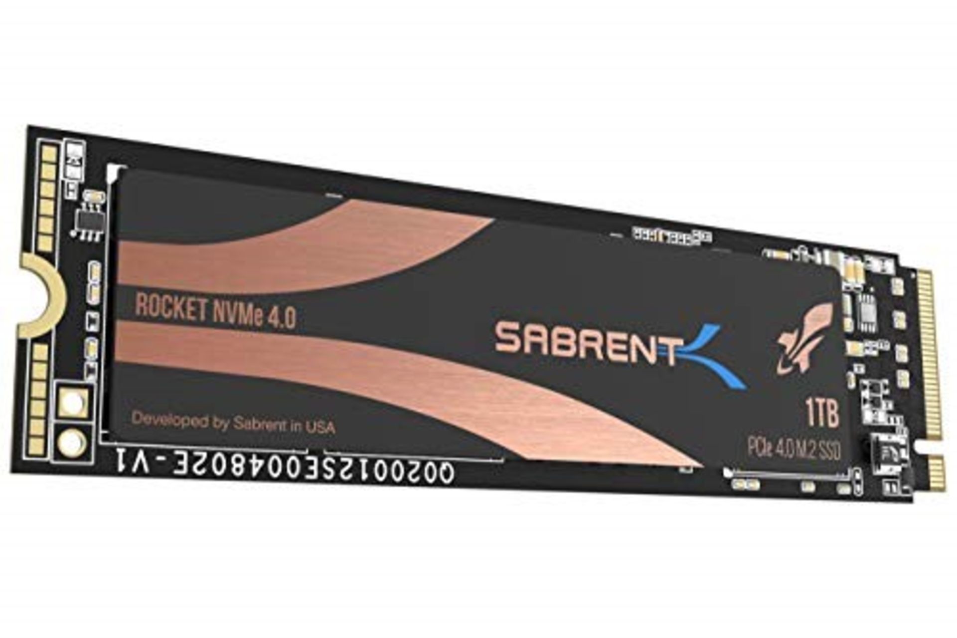 RRP £128.00 Sabrent 1TB Rocket Nvme PCIe 4.0 M.2 2280 Internal SSD Maximum Performance Solid Stat