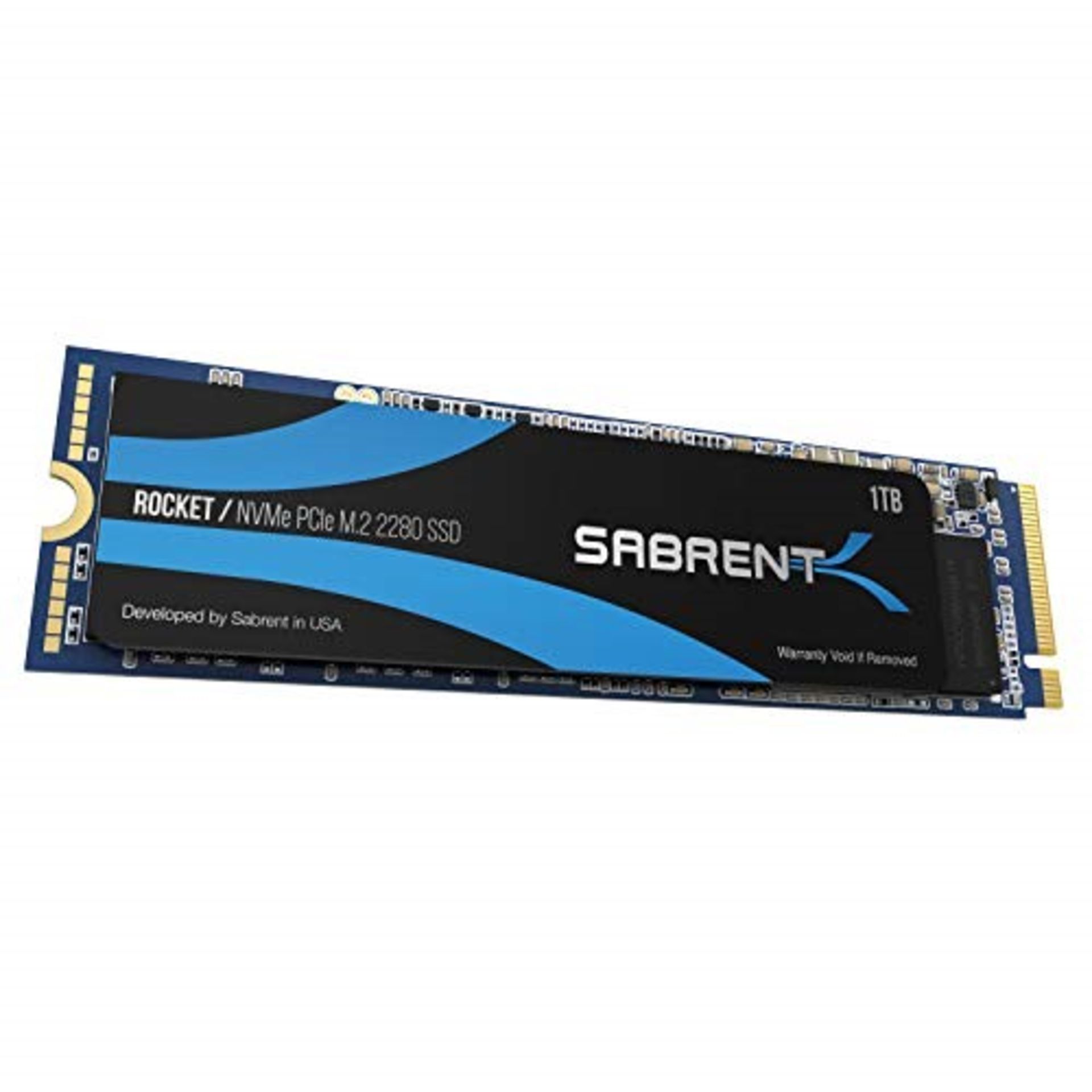 RRP £133.00 Sabrent M.2 NVME SSD TLC/QLC (1TB, TLC)