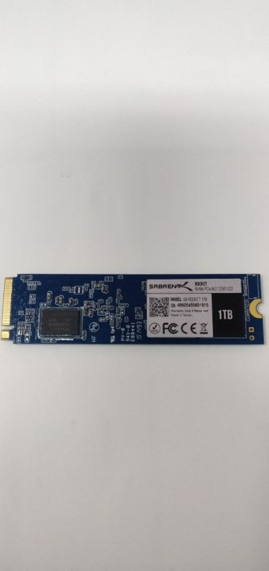 RRP £133.00 Sabrent M.2 NVME SSD TLC/QLC (1TB, TLC) - Image 3 of 3