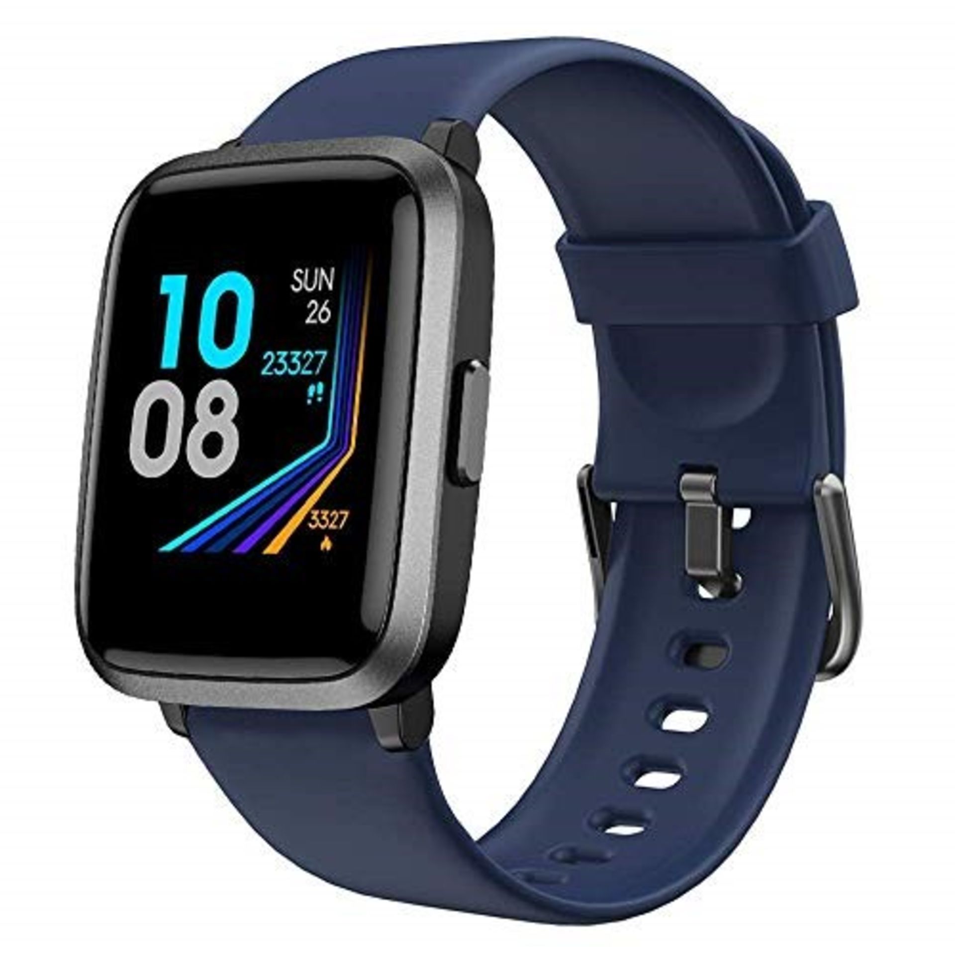 YAMAY Smart Watch,Fitness Trackers With Heart Rate Monitor/Pulse Oximeter/Blood Oxygen