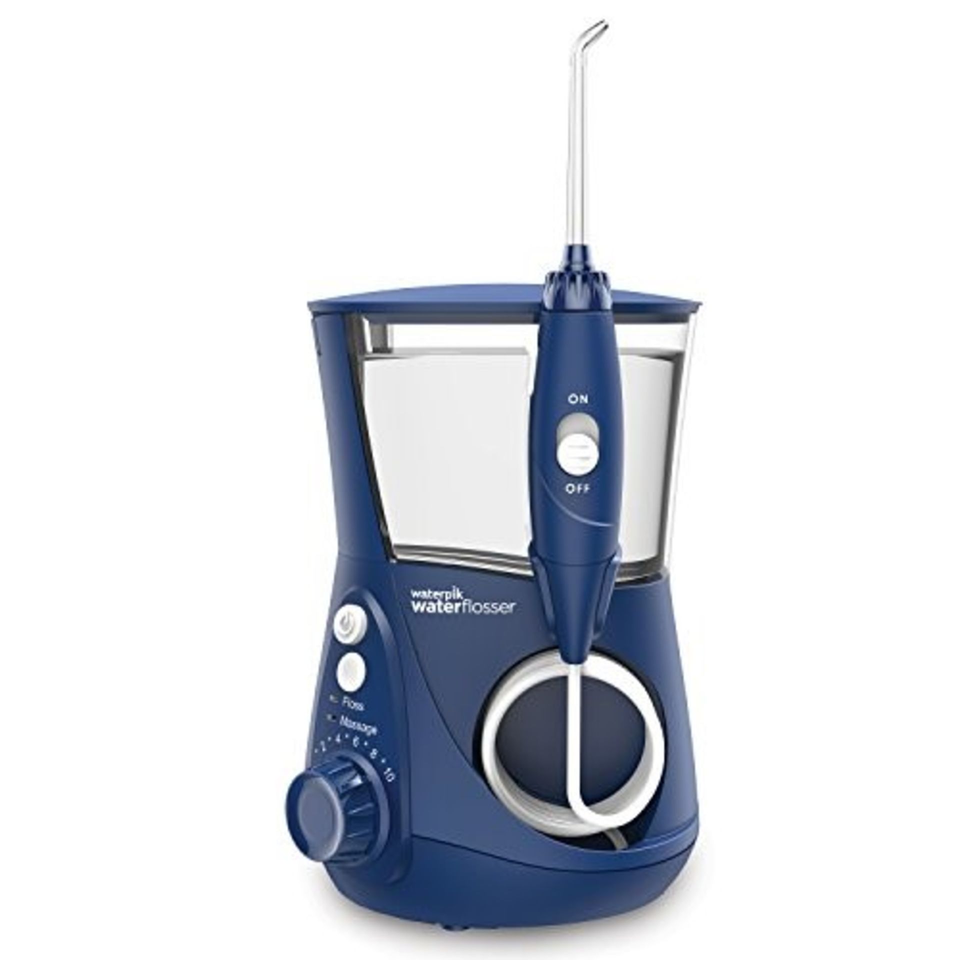 RRP £79.00 Waterpik WP-663UK Ultra Professional Water Flosser, Blue Edition (UK 2-Pin Bathroom Pl