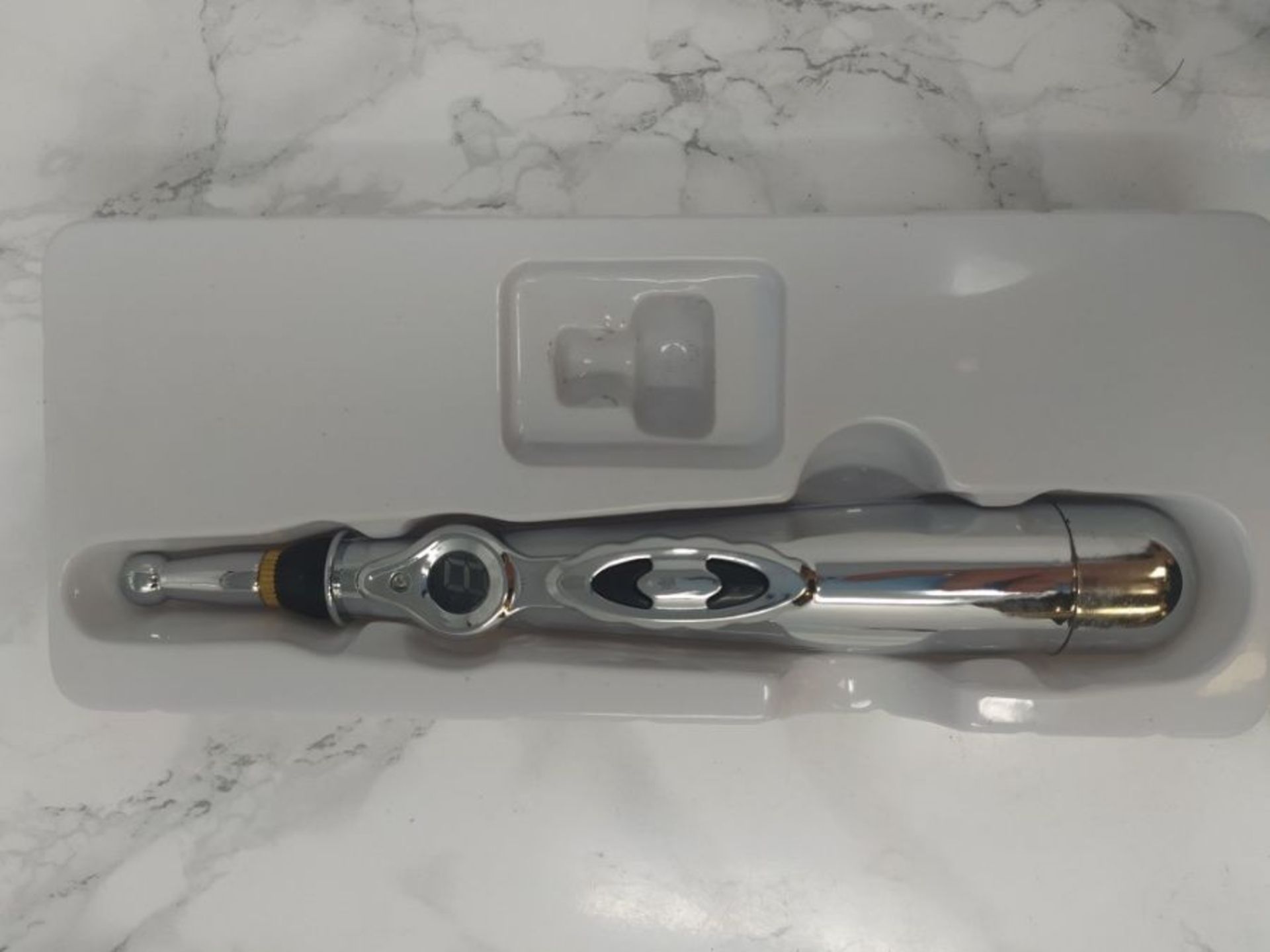 Acupuncture Pen, SUPERFA 3 in 1 Acupuncture Meridian Massage Pen Relief Pain Therapy T - Image 3 of 3