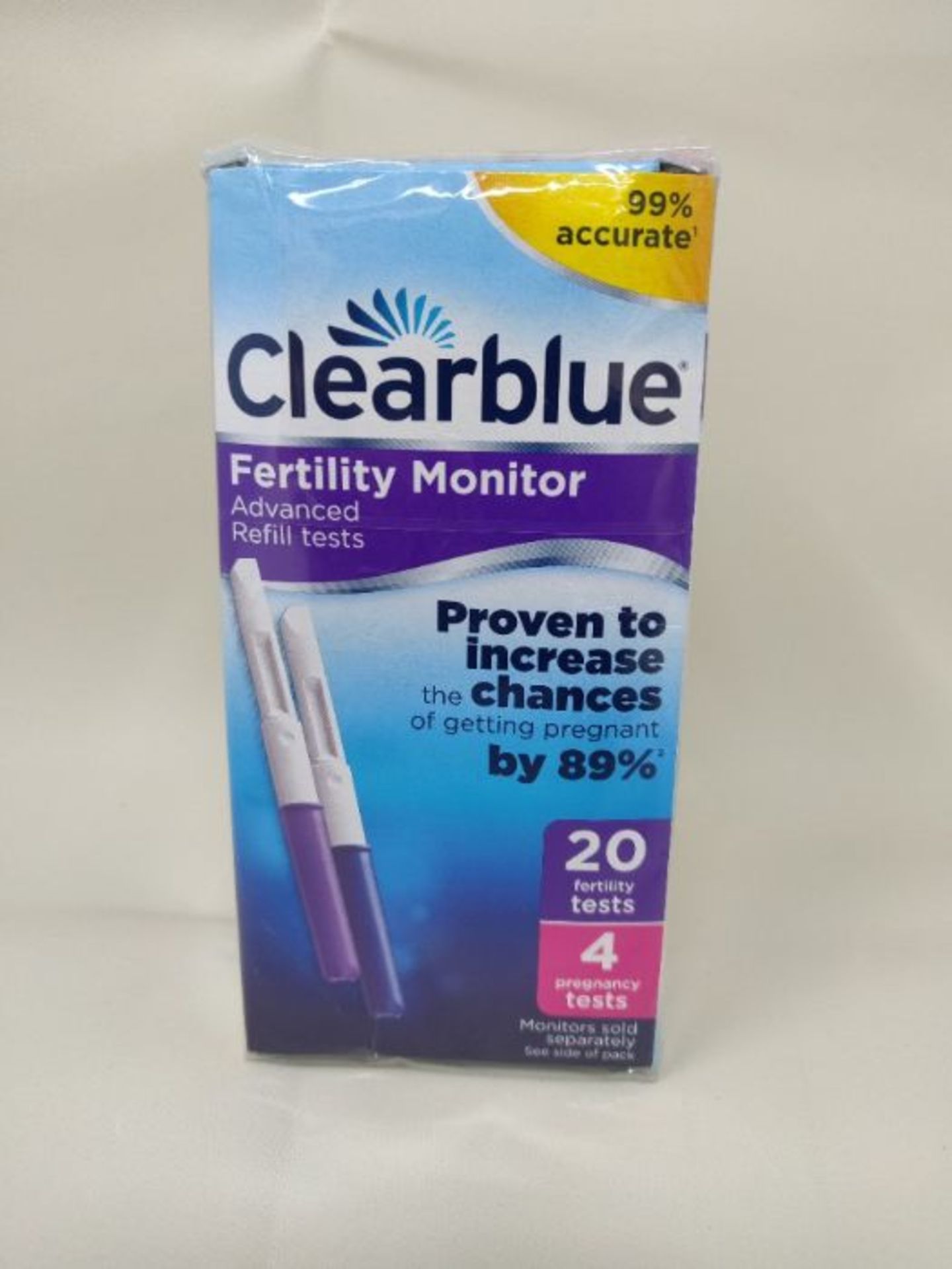 Clearblue Refill Pack For Advanced Fertility Monitor: 20 Fertility Tests For Ovulation - Bild 2 aus 2