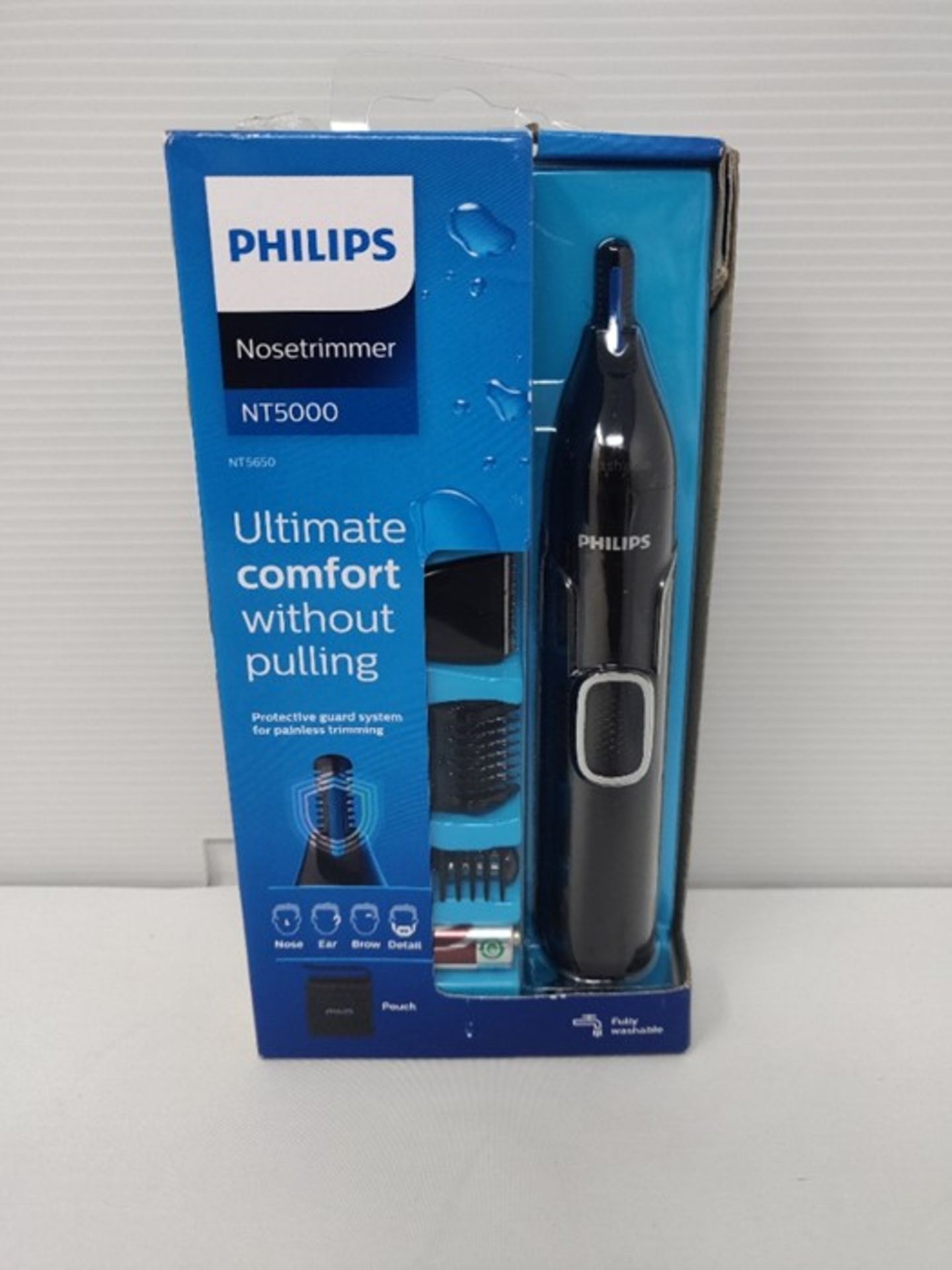 Philips Nose Hair Trimmer, Series 5000 Nose, Ear and Eyebrow Trimmer with Detail Trimm - Image 2 of 2