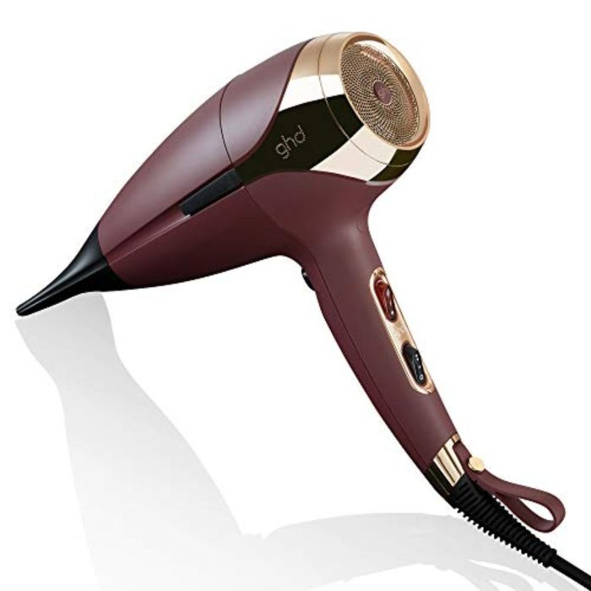 RRP £159.00 ghd Helios Hair Dryer - Professional Hairdryer (Plum)